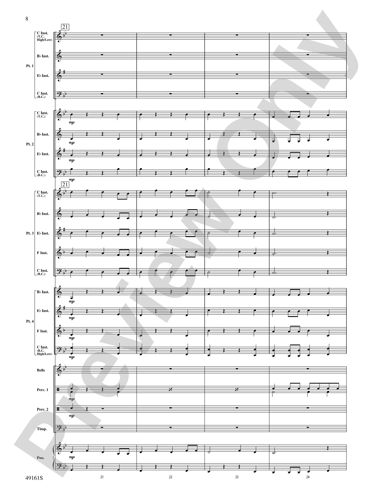 Great Beginnings: Flexible Band/String Ensemble Score & Parts