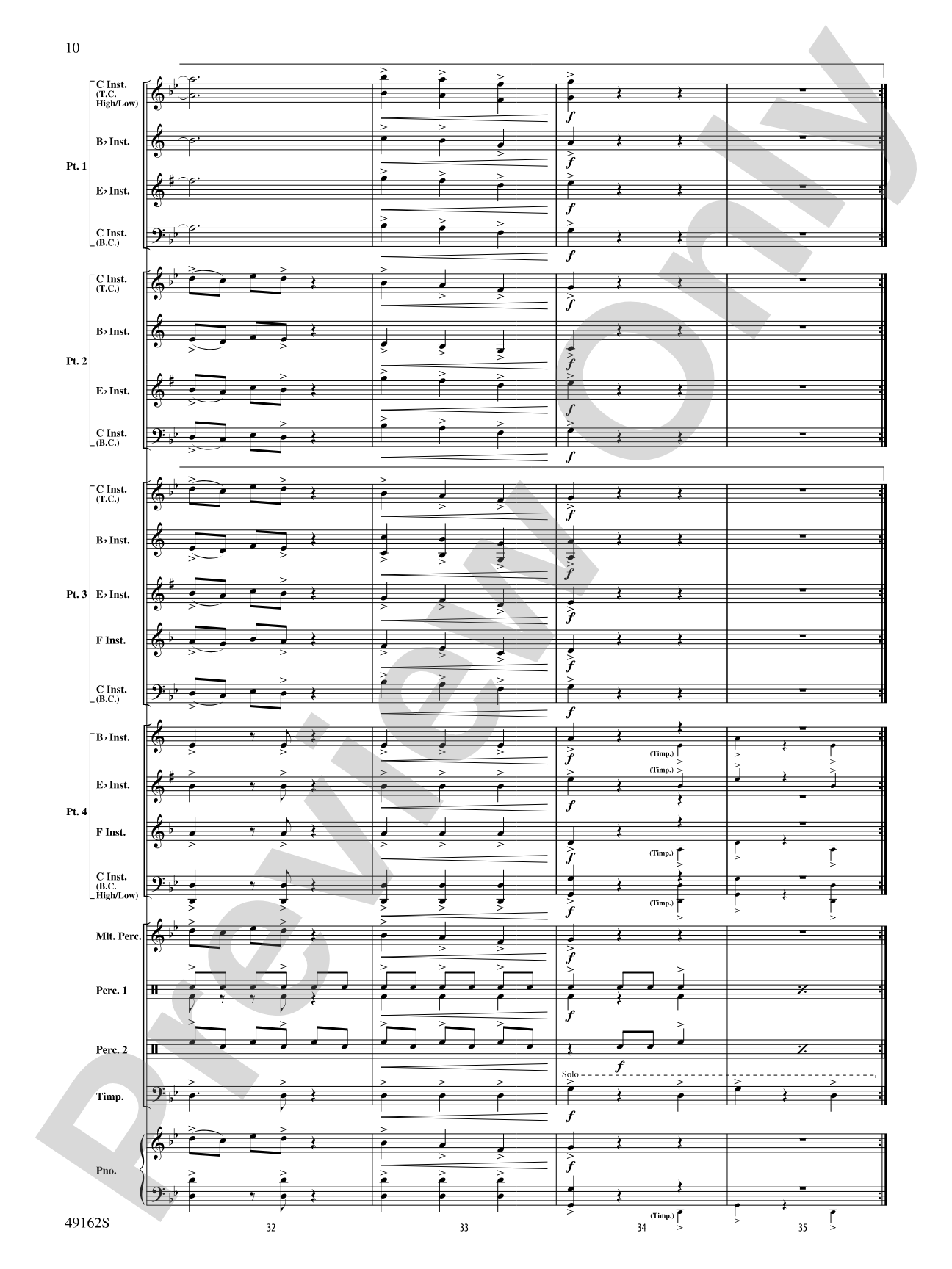 Residence of the Lords: Flexible Band/String Ensemble Score & Parts
