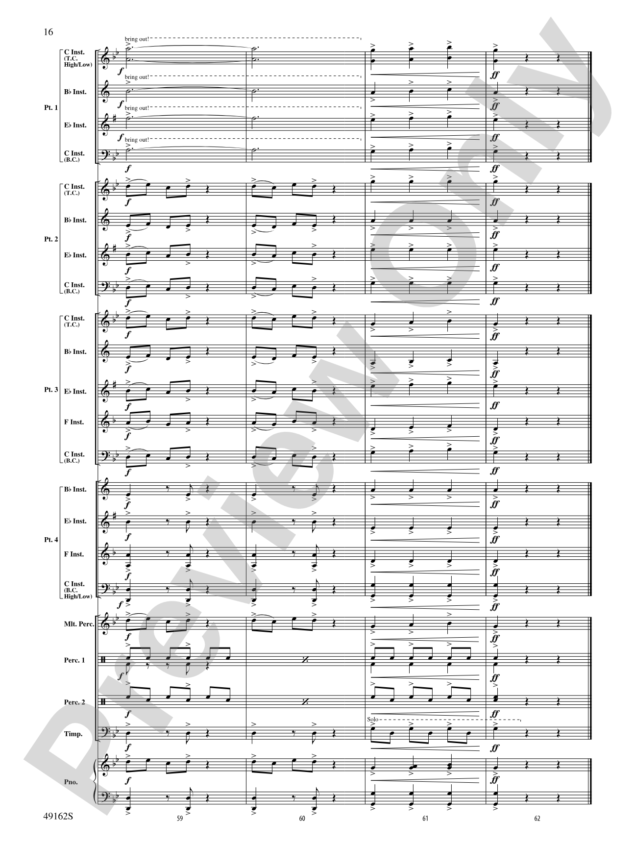 Residence of the Lords: Flexible Band/String Ensemble Score & Parts