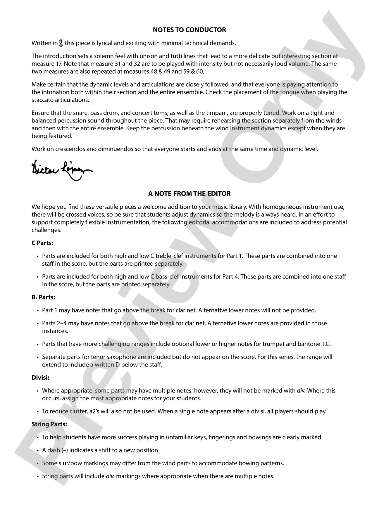 Residence of the Lords: Flexible Band/String Ensemble Score & Parts