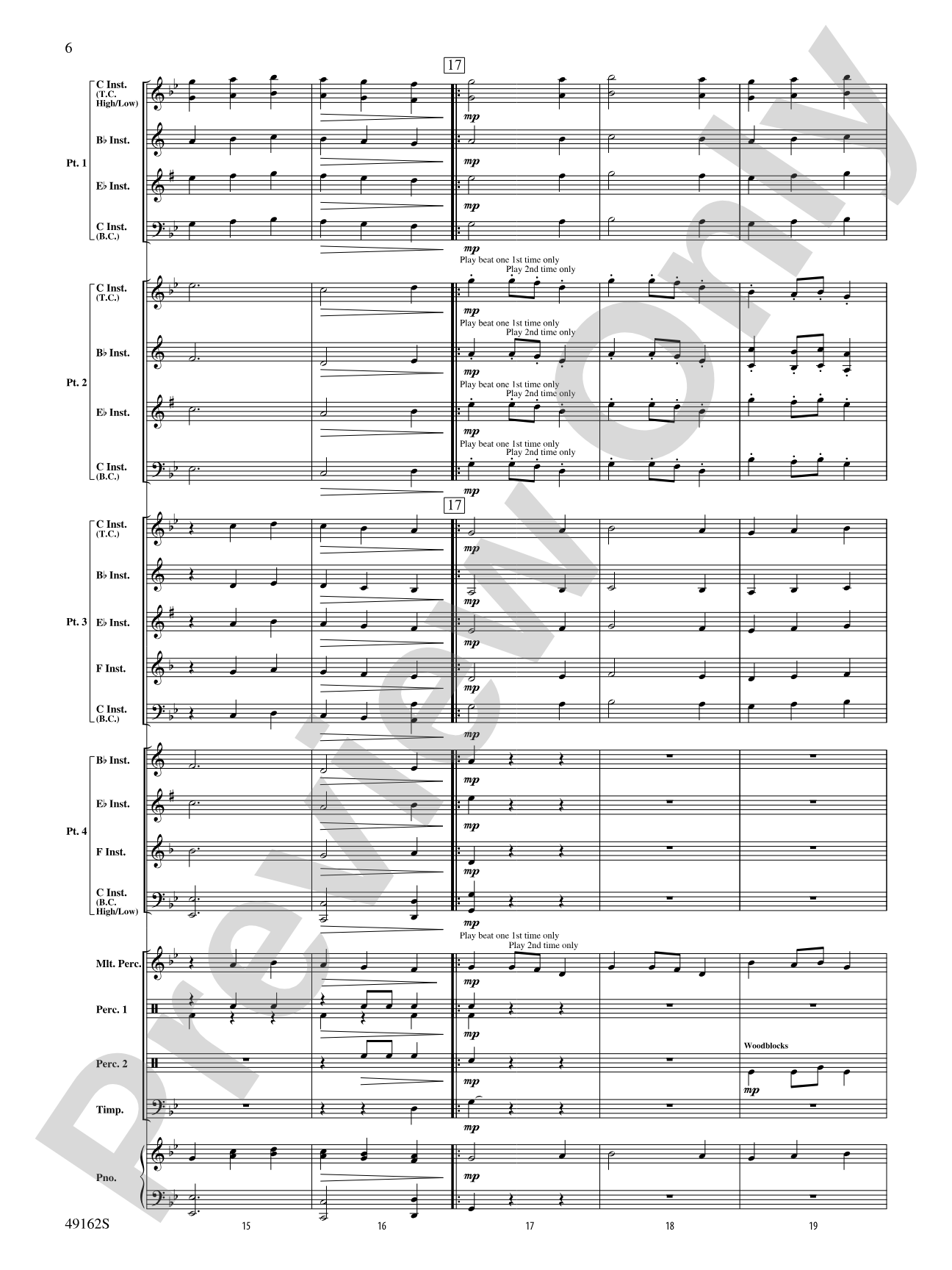 Residence of the Lords: Flexible Band/String Ensemble Score & Parts
