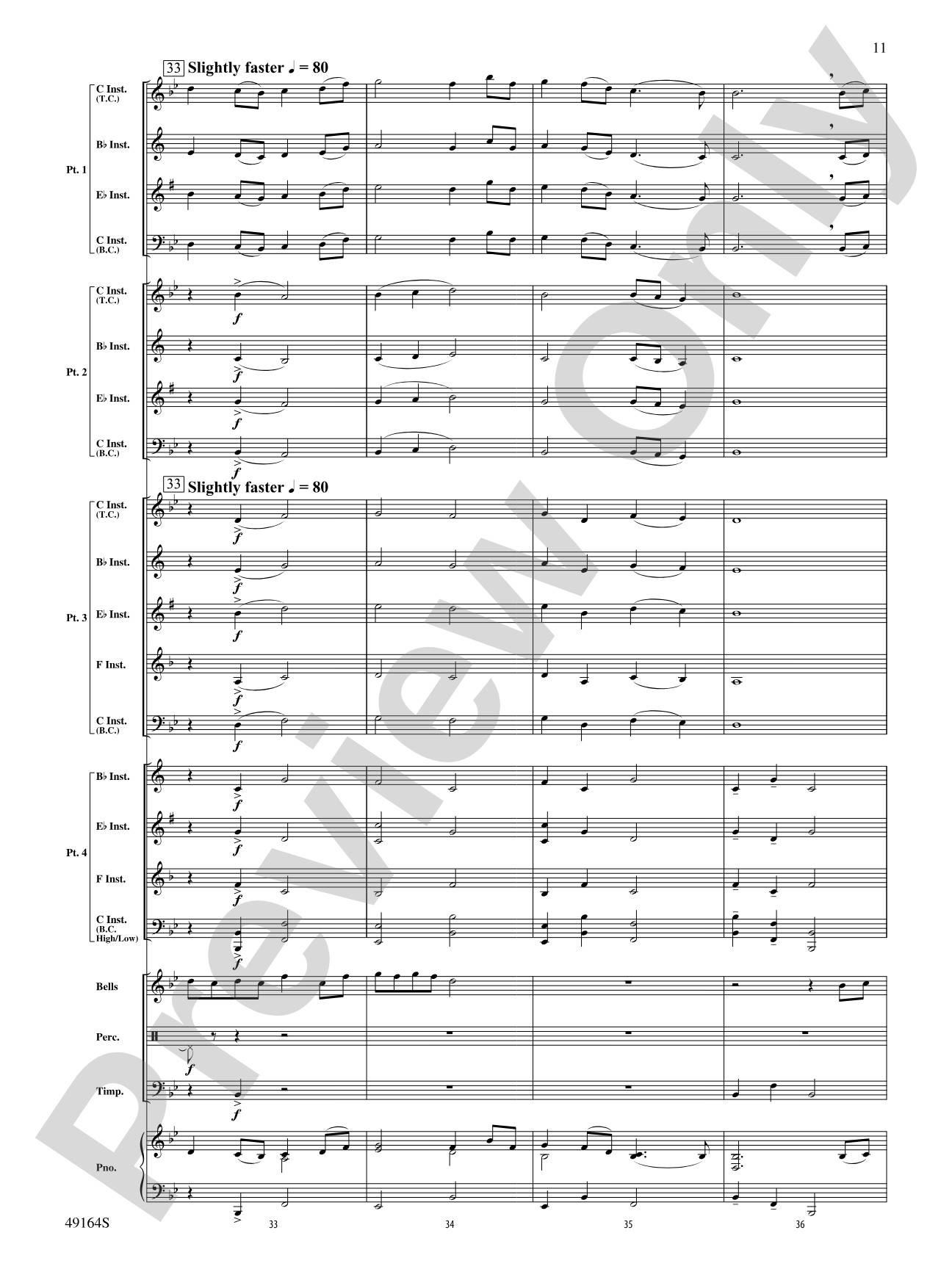 Down by the Salley Gardens: Flexible Band/String Ensemble Score & Parts