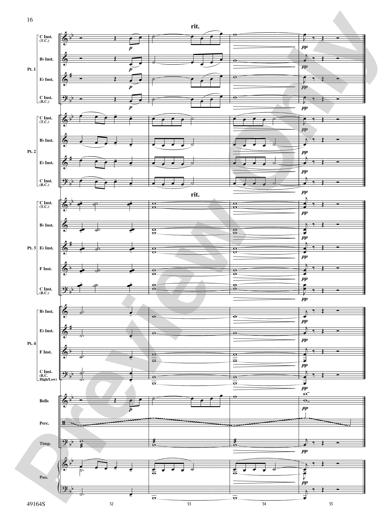 Down by the Salley Gardens: Flexible Band/String Ensemble Score & Parts
