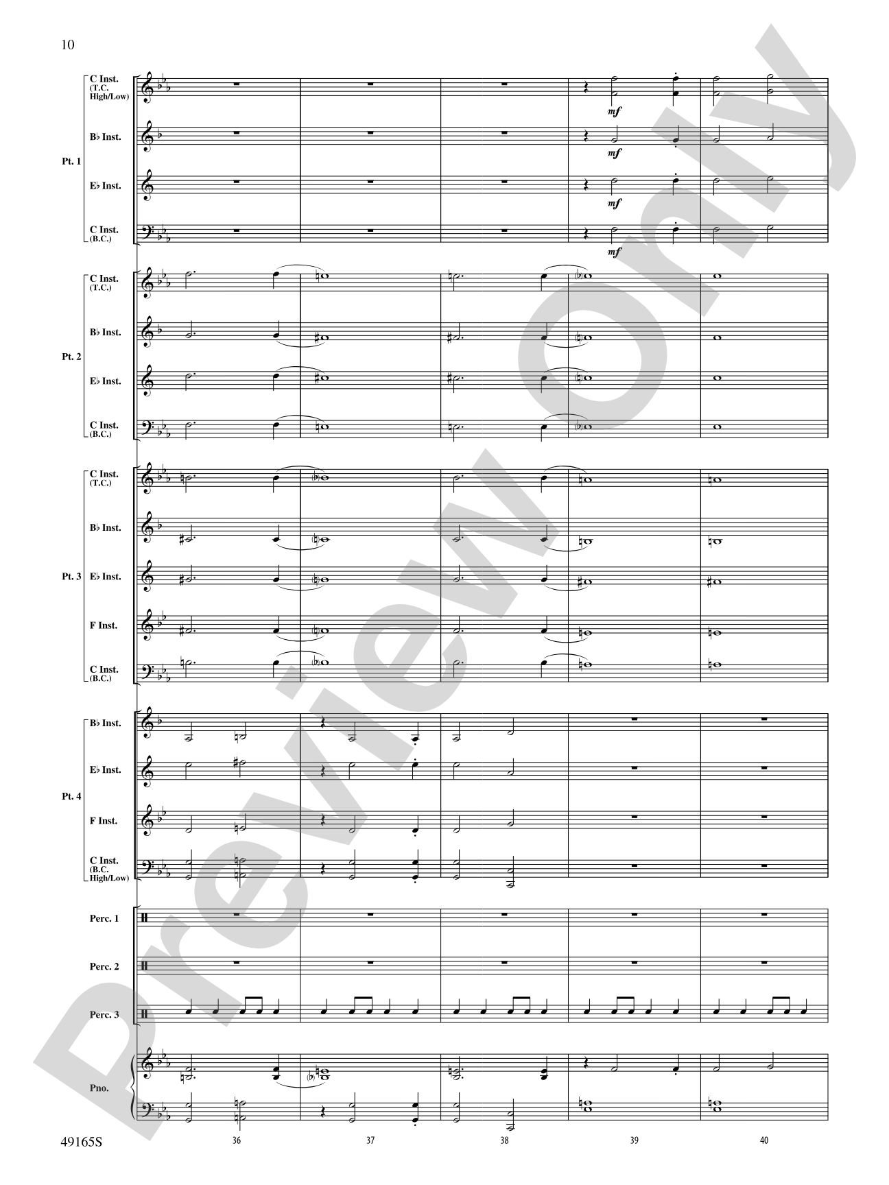 I Got Rhythm: Flexible Band/String Ensemble Score & Parts