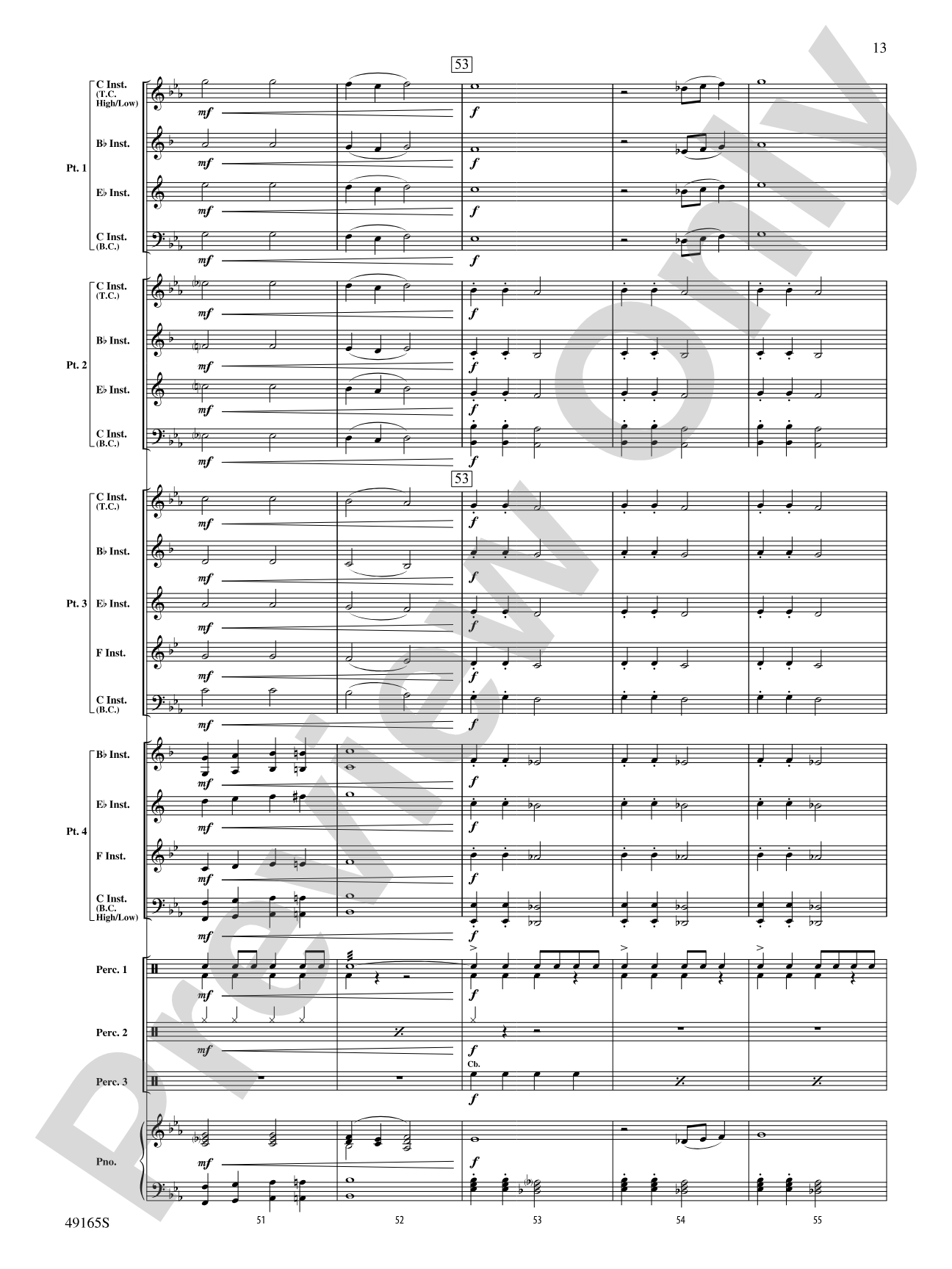 I Got Rhythm: Flexible Band/String Ensemble Score & Parts