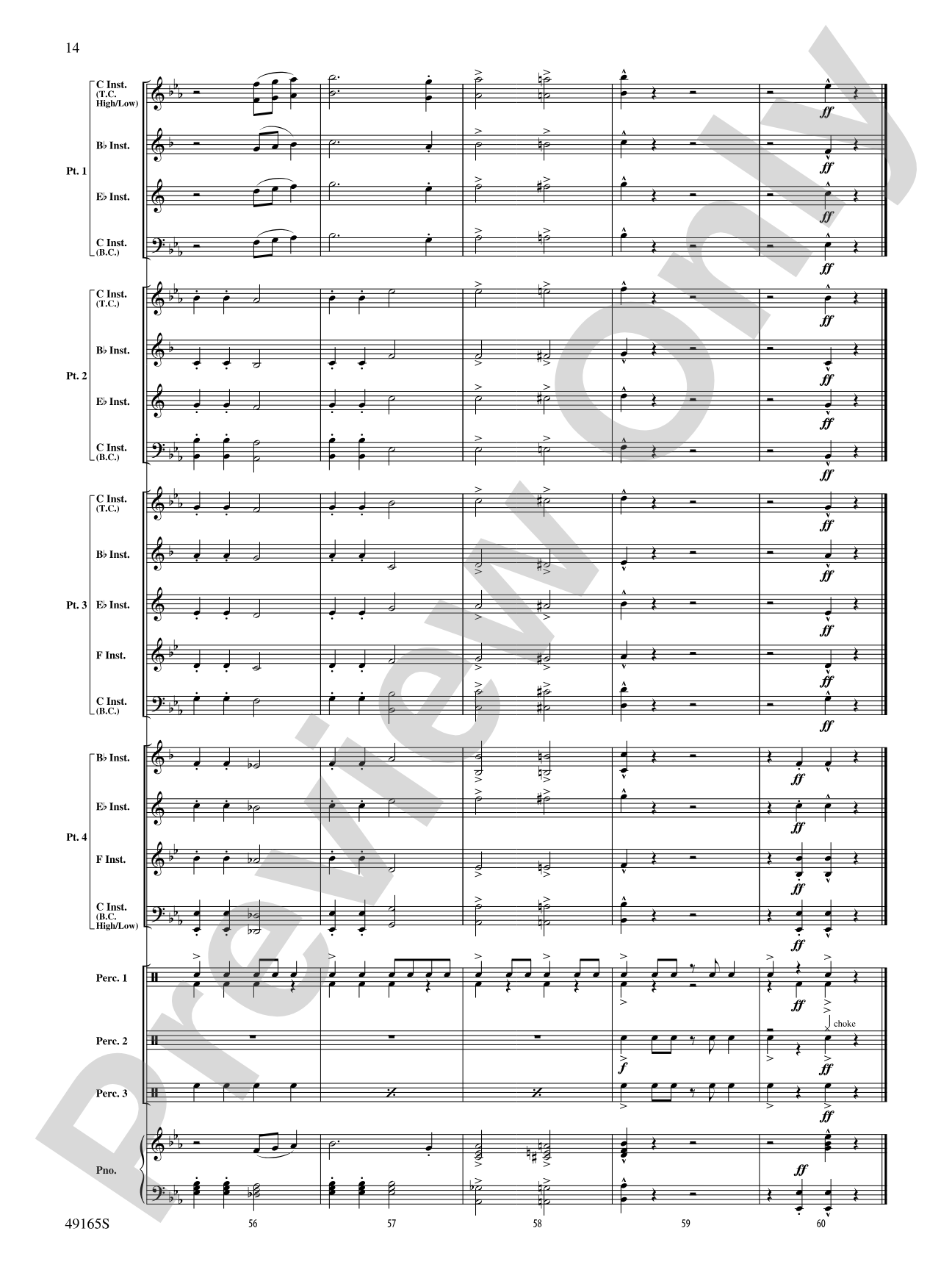 I Got Rhythm: Flexible Band/String Ensemble Score & Parts