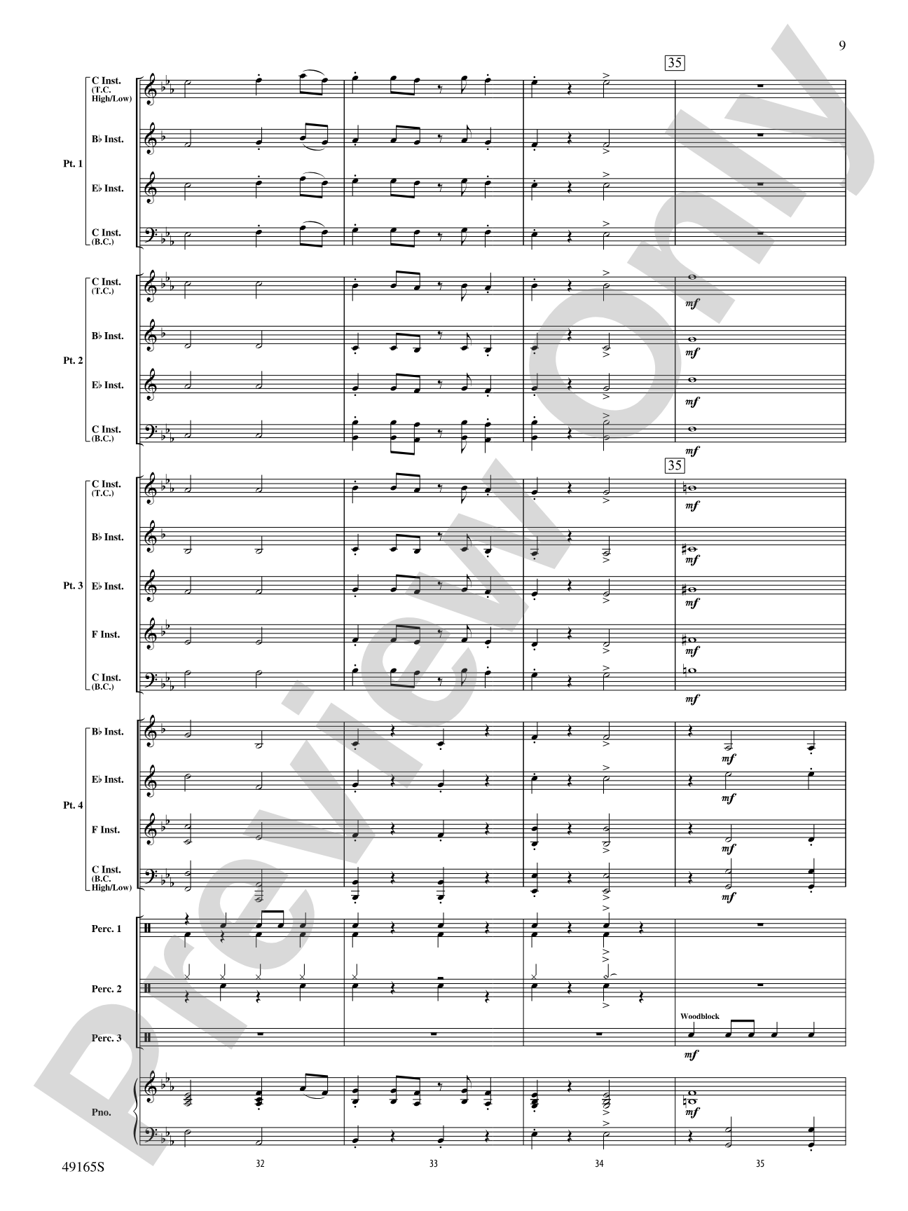 I Got Rhythm: Flexible Band/String Ensemble Score & Parts