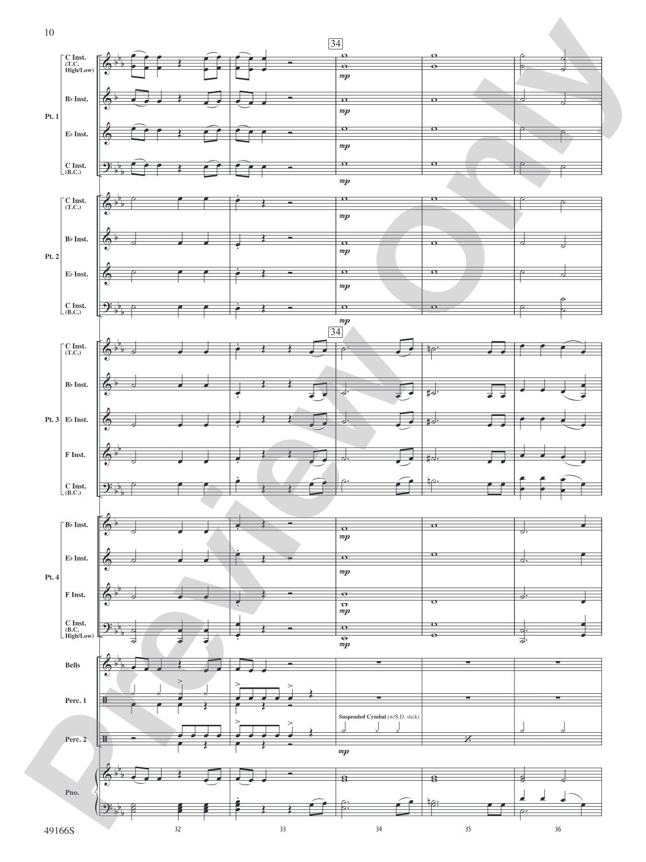 High Hopes: Flexible Band/String Ensemble Score & Parts
