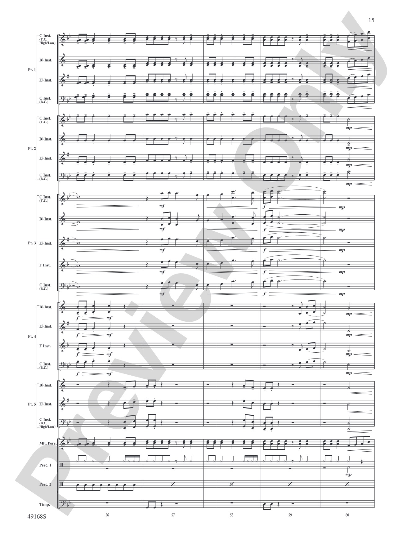 Derivations: Flexible Band/String Ensemble Score & Parts