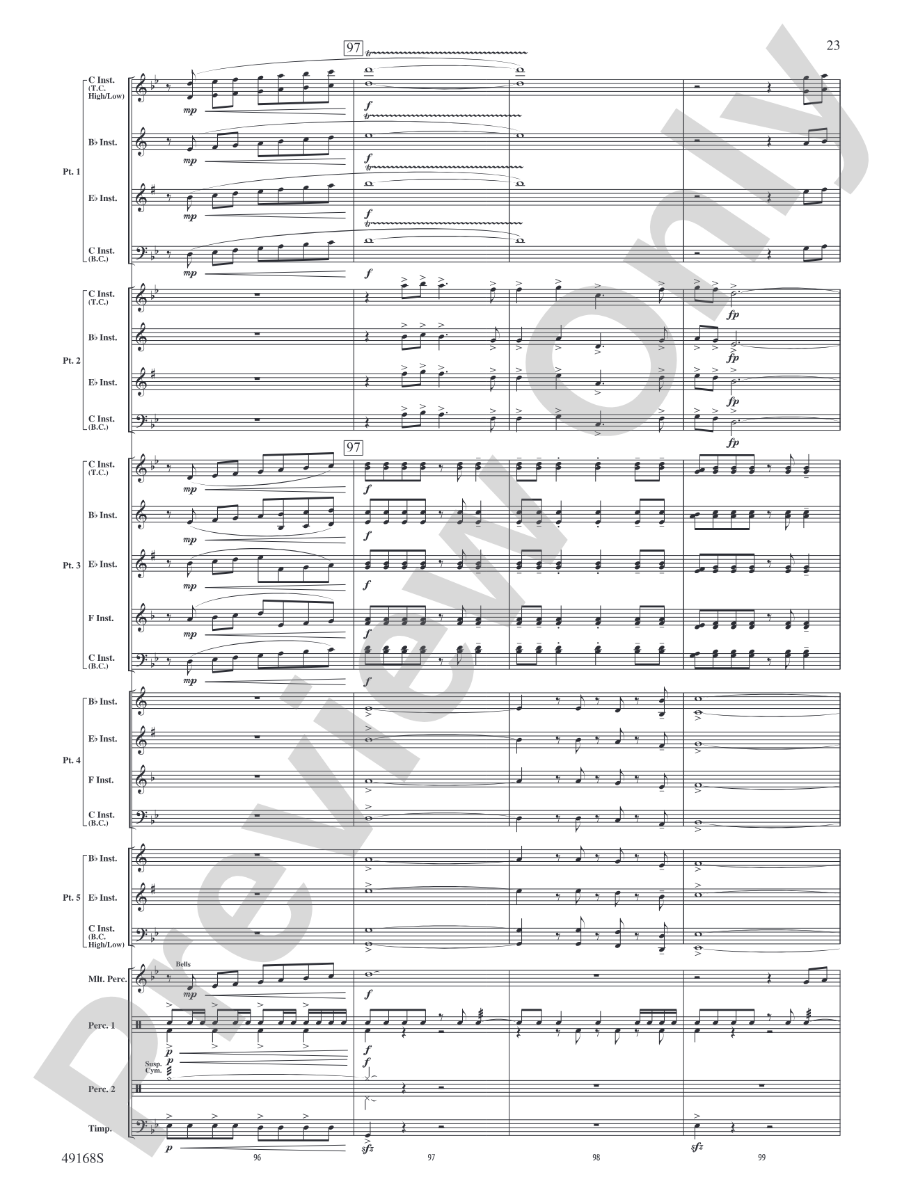 Derivations: Flexible Band/String Ensemble Score & Parts