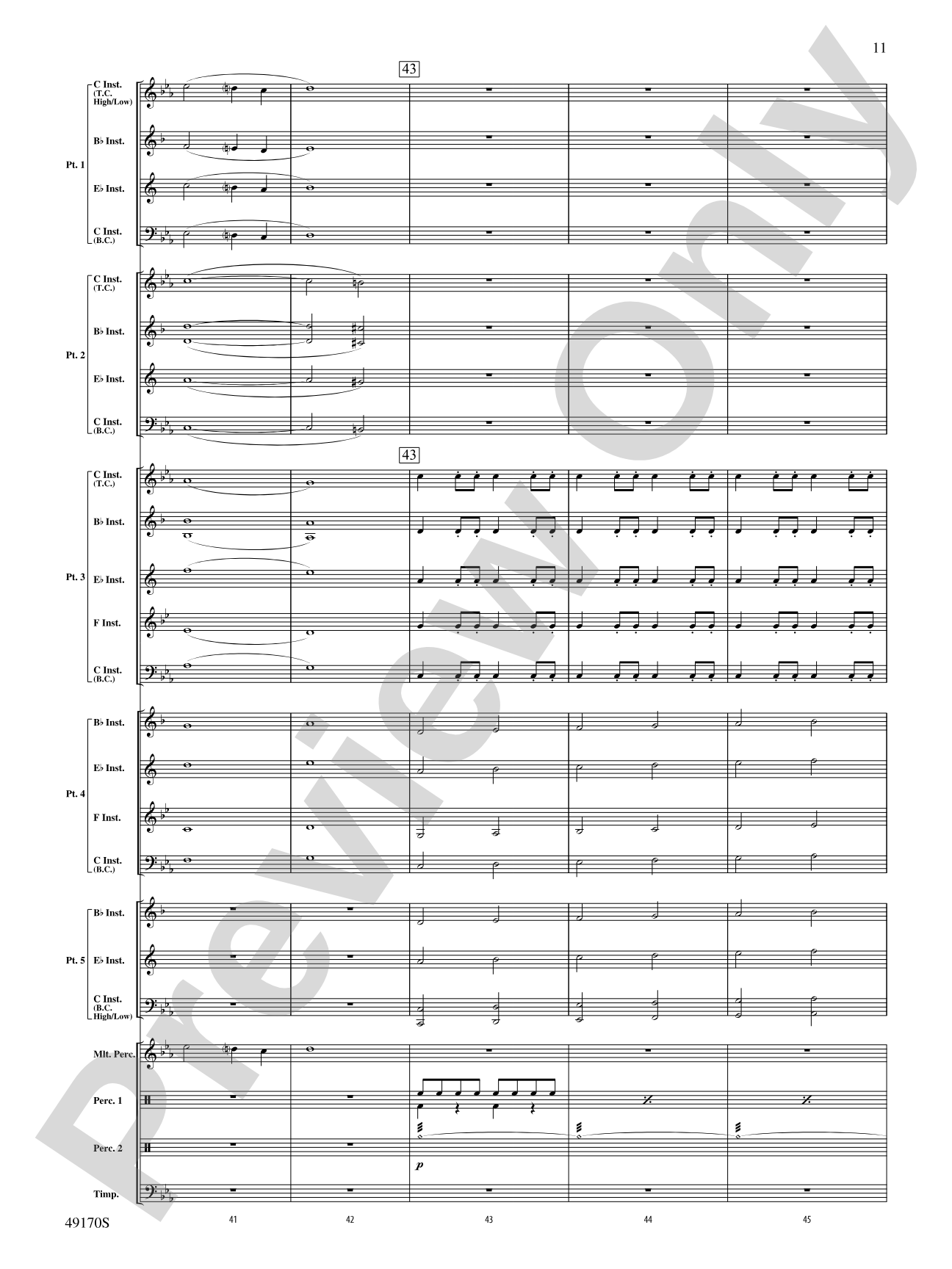 Astronomica: Flexible Band/String Ensemble Score & Parts