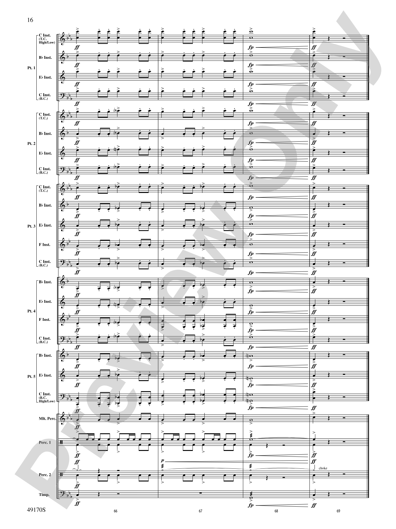 Astronomica: Flexible Band/String Ensemble Score & Parts