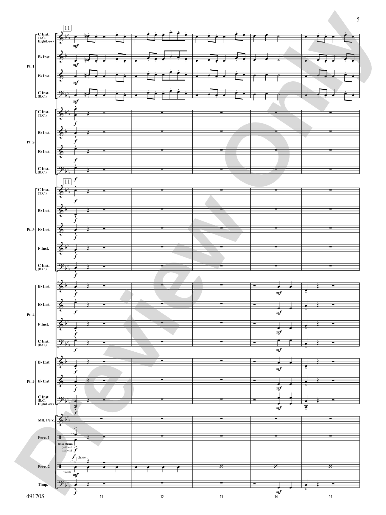 Astronomica: Flexible Band/String Ensemble Score & Parts
