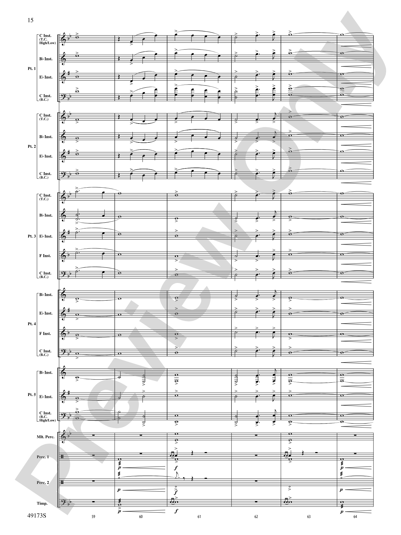 Shine Bright: Flexible Band/String Ensemble Score & Parts