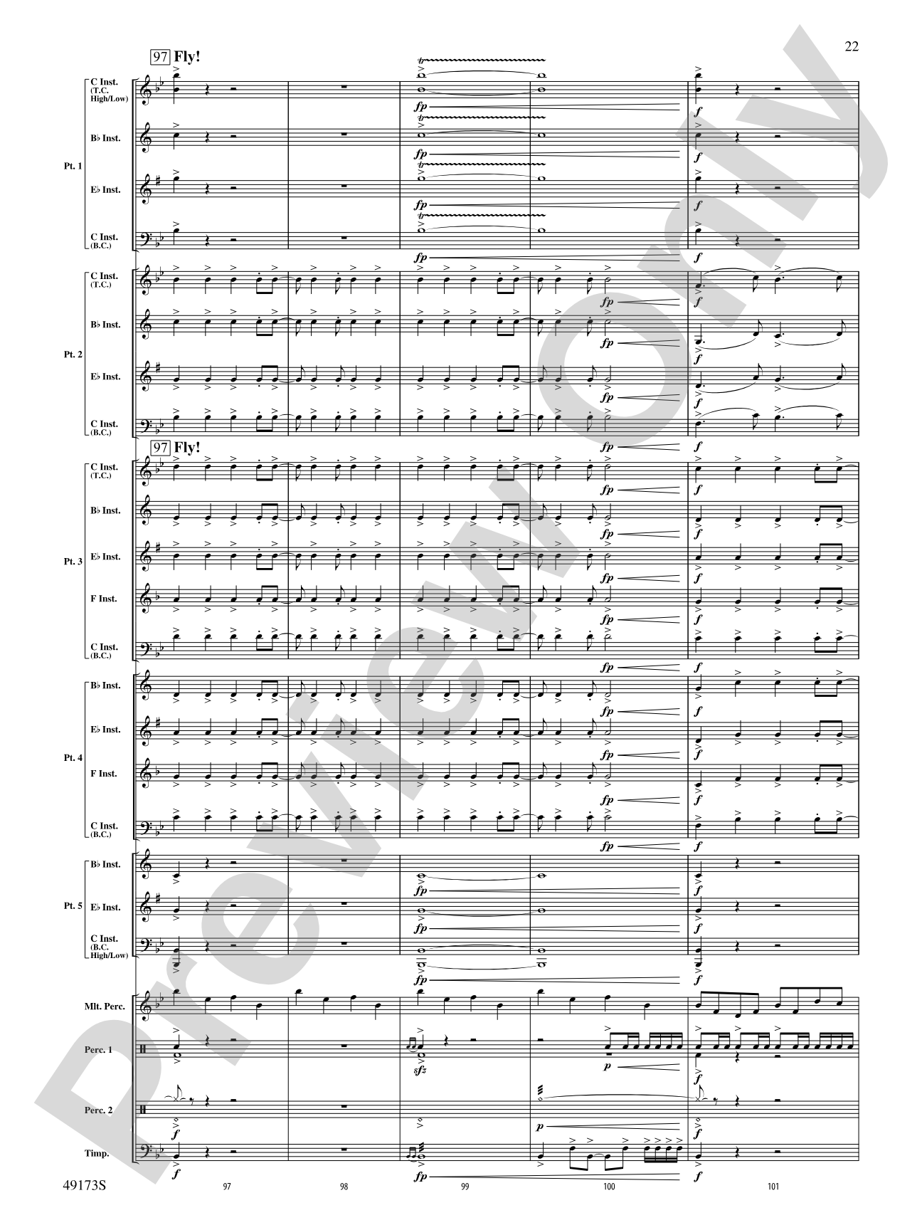 Shine Bright: Flexible Band/String Ensemble Score & Parts