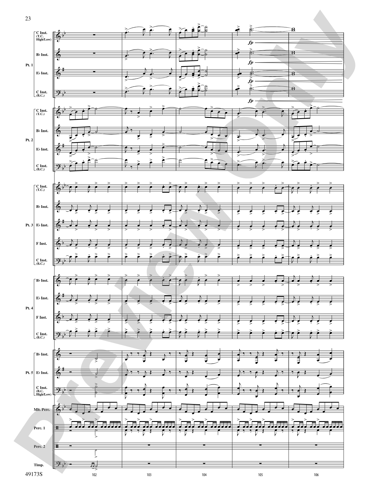Shine Bright: Flexible Band/String Ensemble Score & Parts
