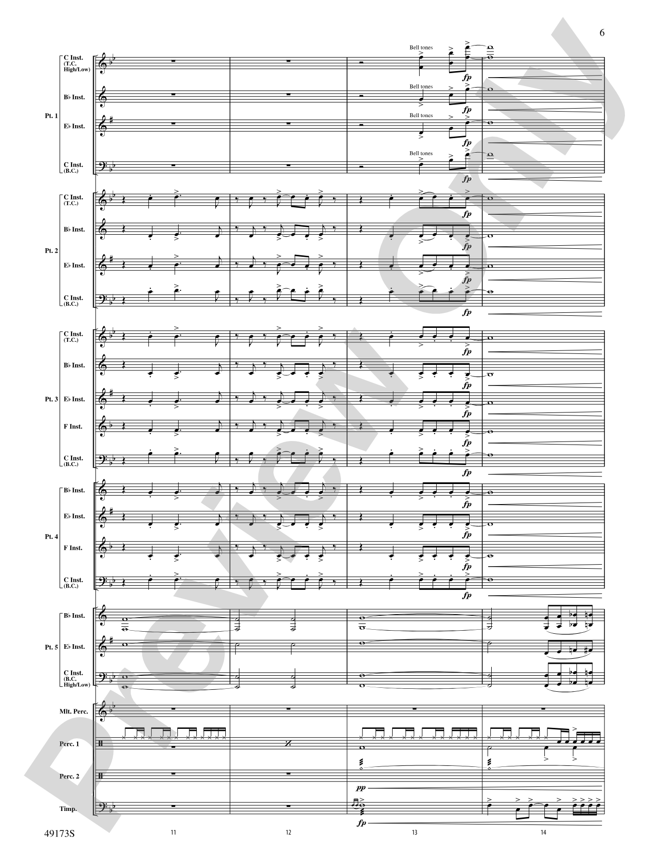 Shine Bright: Flexible Band/String Ensemble Score & Parts