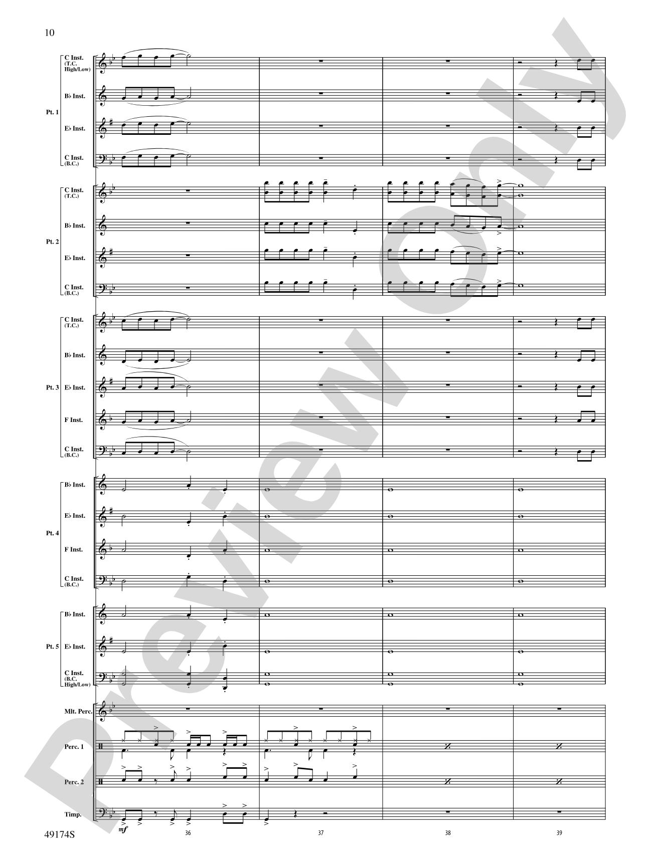Danger Zone: Flexible Band/String Ensemble Score & Parts