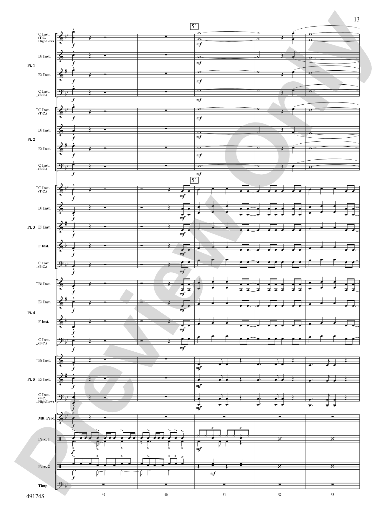 Danger Zone: Flexible Band/String Ensemble Score & Parts