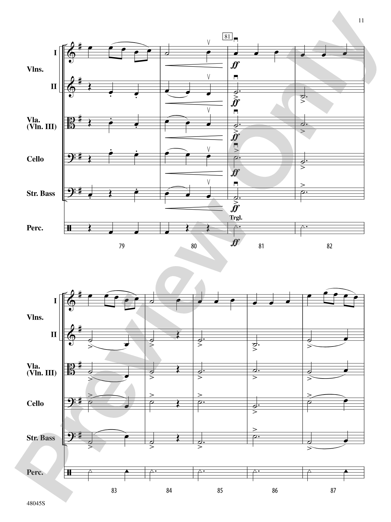The Lost Lady Found: String Orchestra Conductor Score & Parts