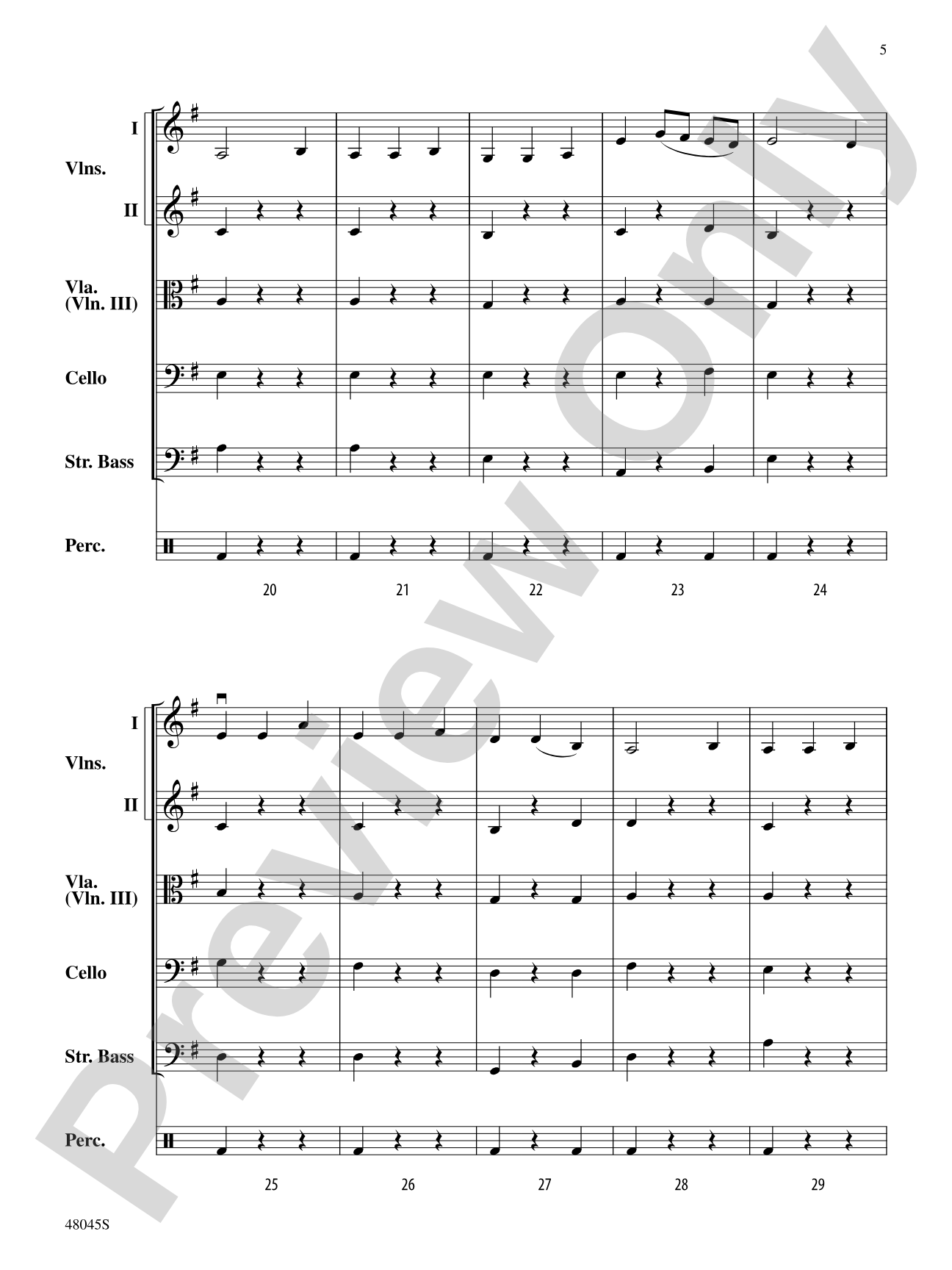 The Lost Lady Found: String Orchestra Conductor Score & Parts