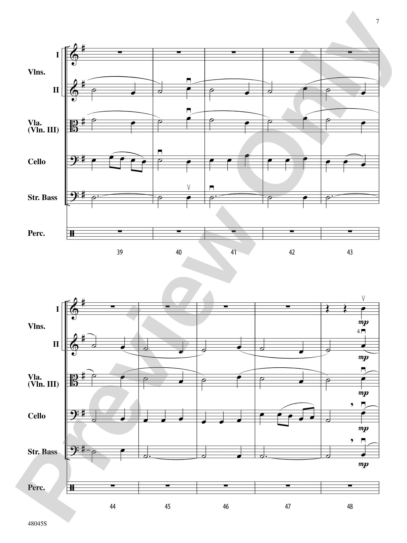 The Lost Lady Found: String Orchestra Conductor Score & Parts