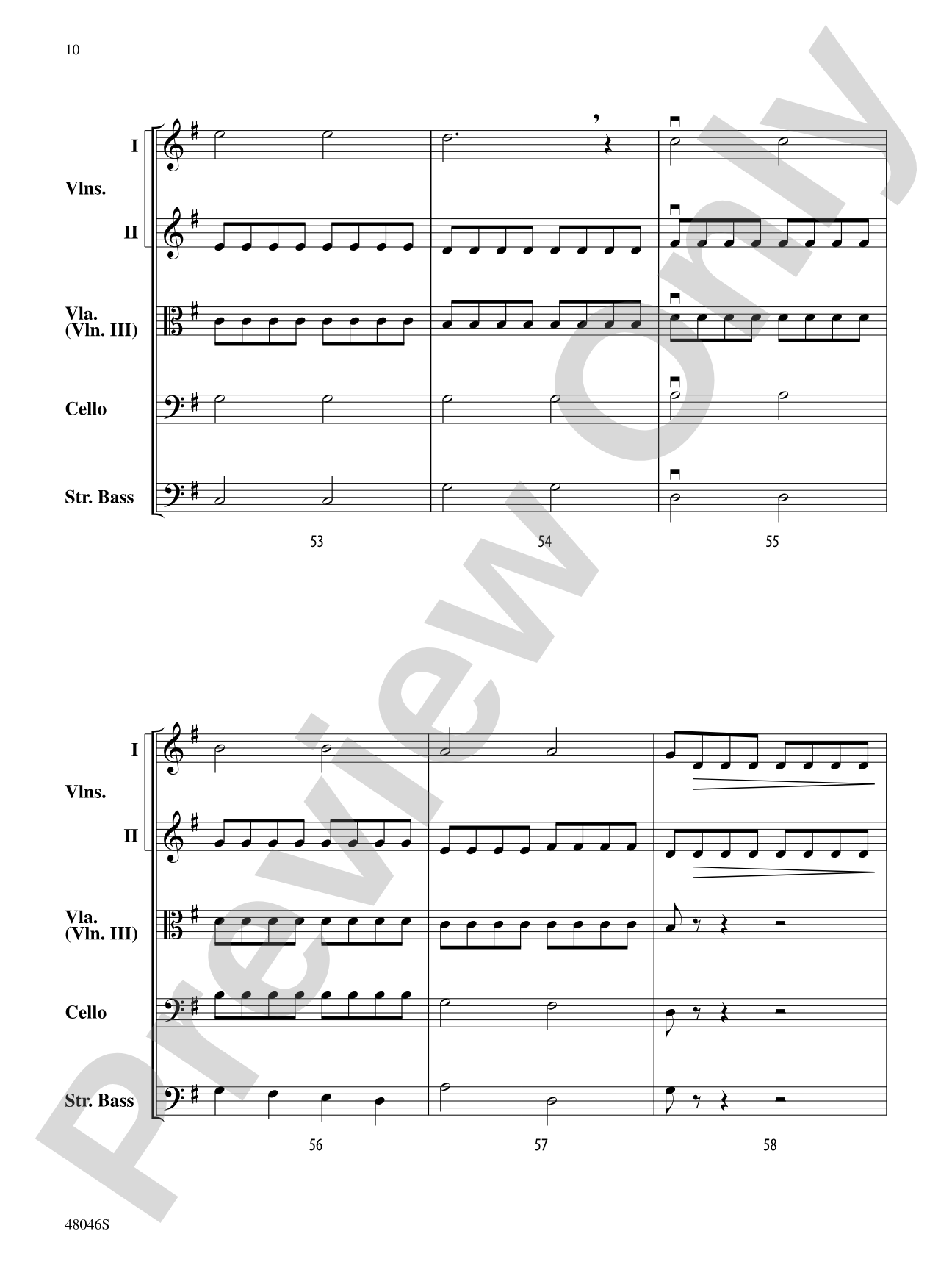 Mozart and Company: String Orchestra Conductor Score & Parts