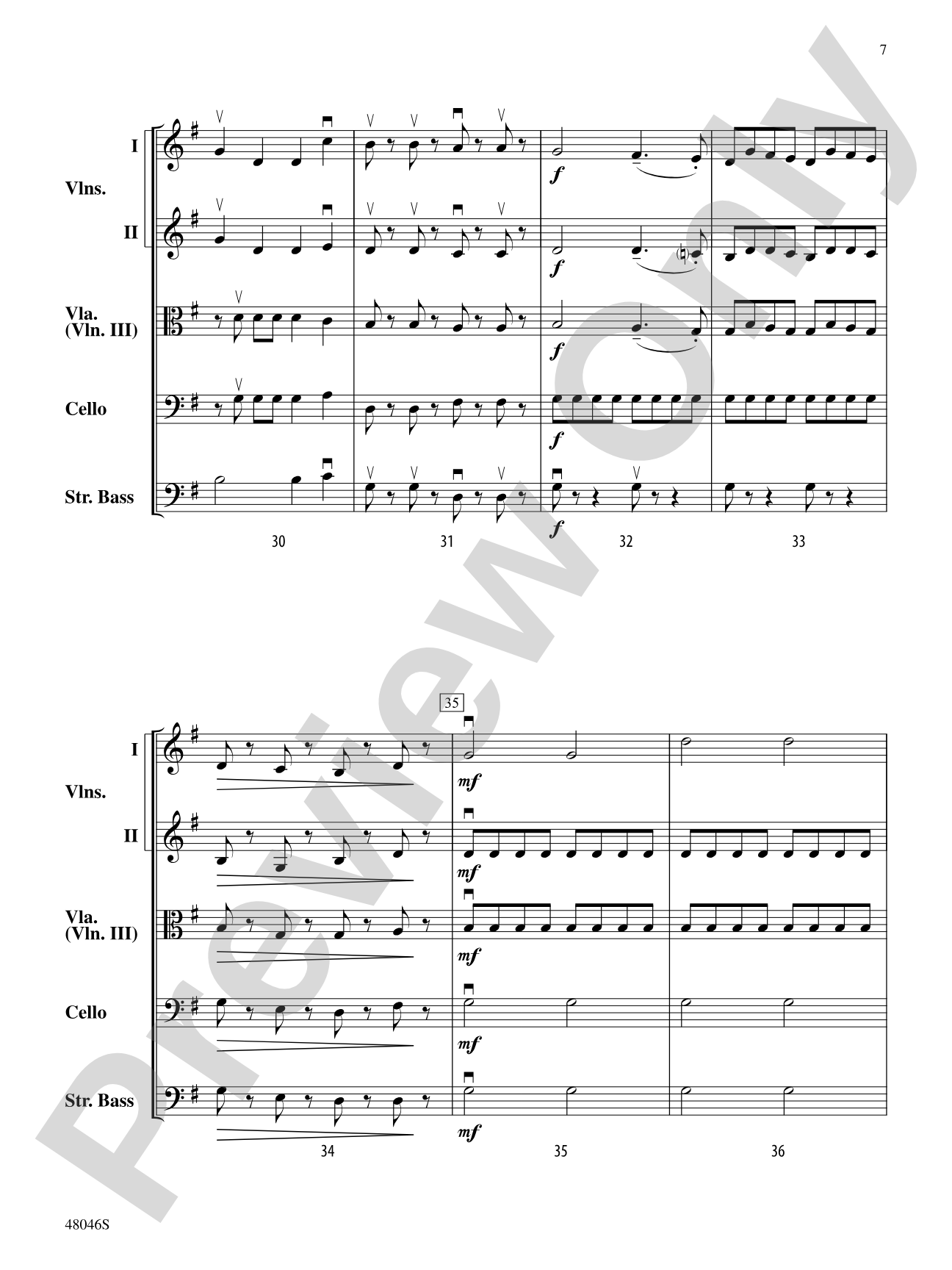 Mozart and Company: String Orchestra Conductor Score & Parts