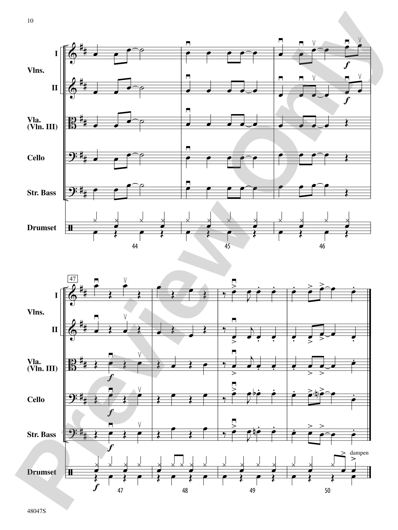 Have a Swingin' Merry Christmas: String Orchestra Conductor Score & Parts