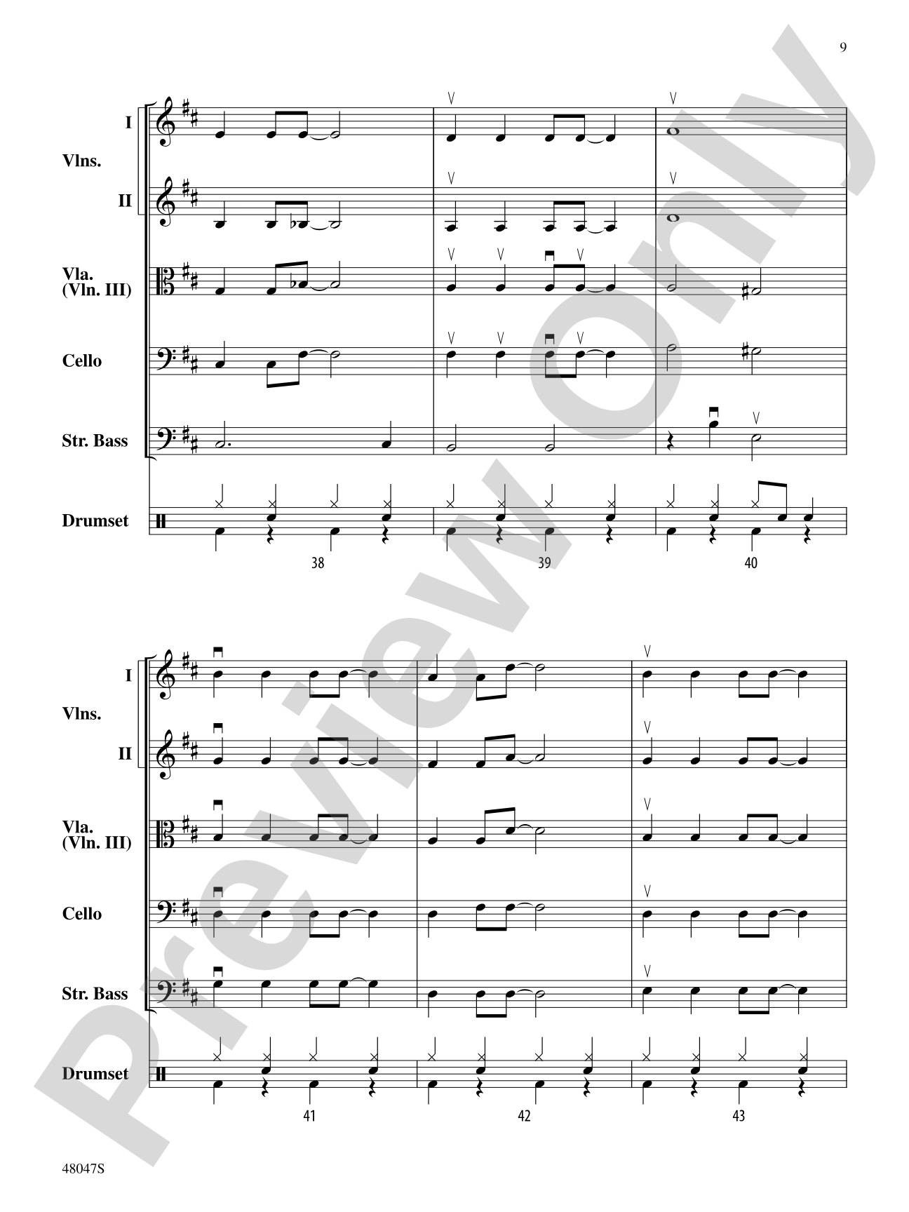 Have a Swingin' Merry Christmas: String Orchestra Conductor Score & Parts
