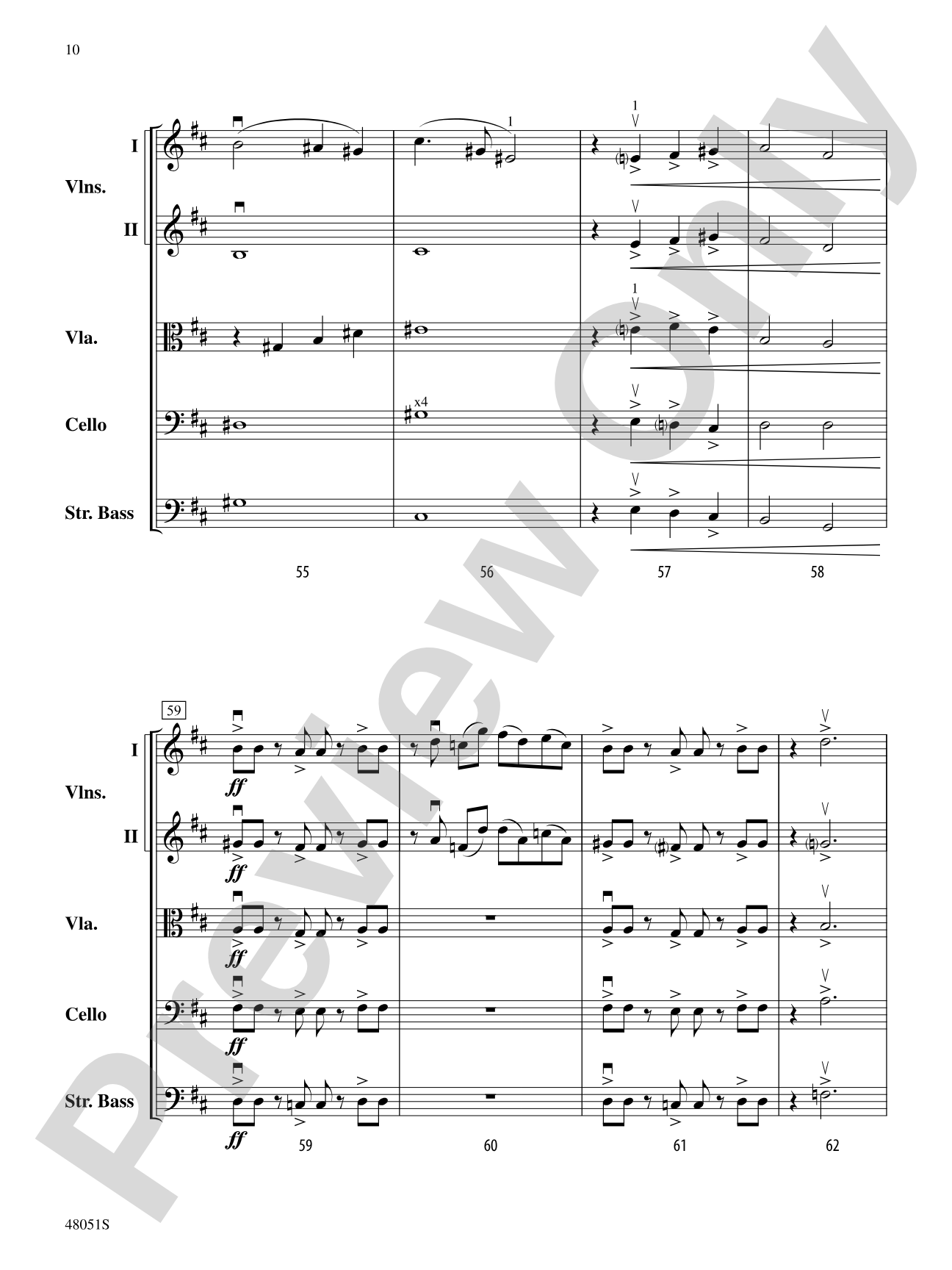 Poe: Tales of the Macabre: String Orchestra Conductor Score & Parts