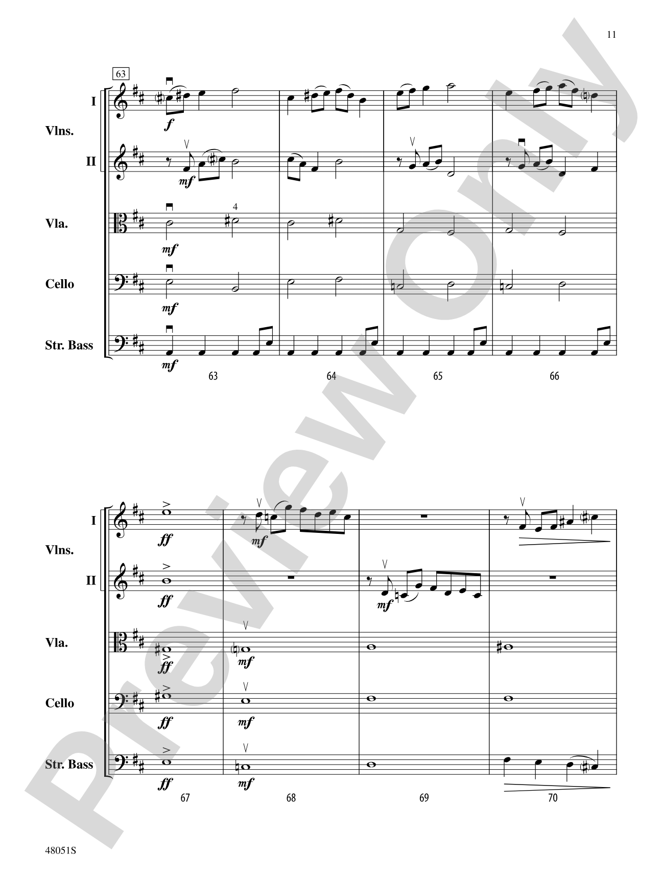 Poe: Tales of the Macabre: String Orchestra Conductor Score & Parts