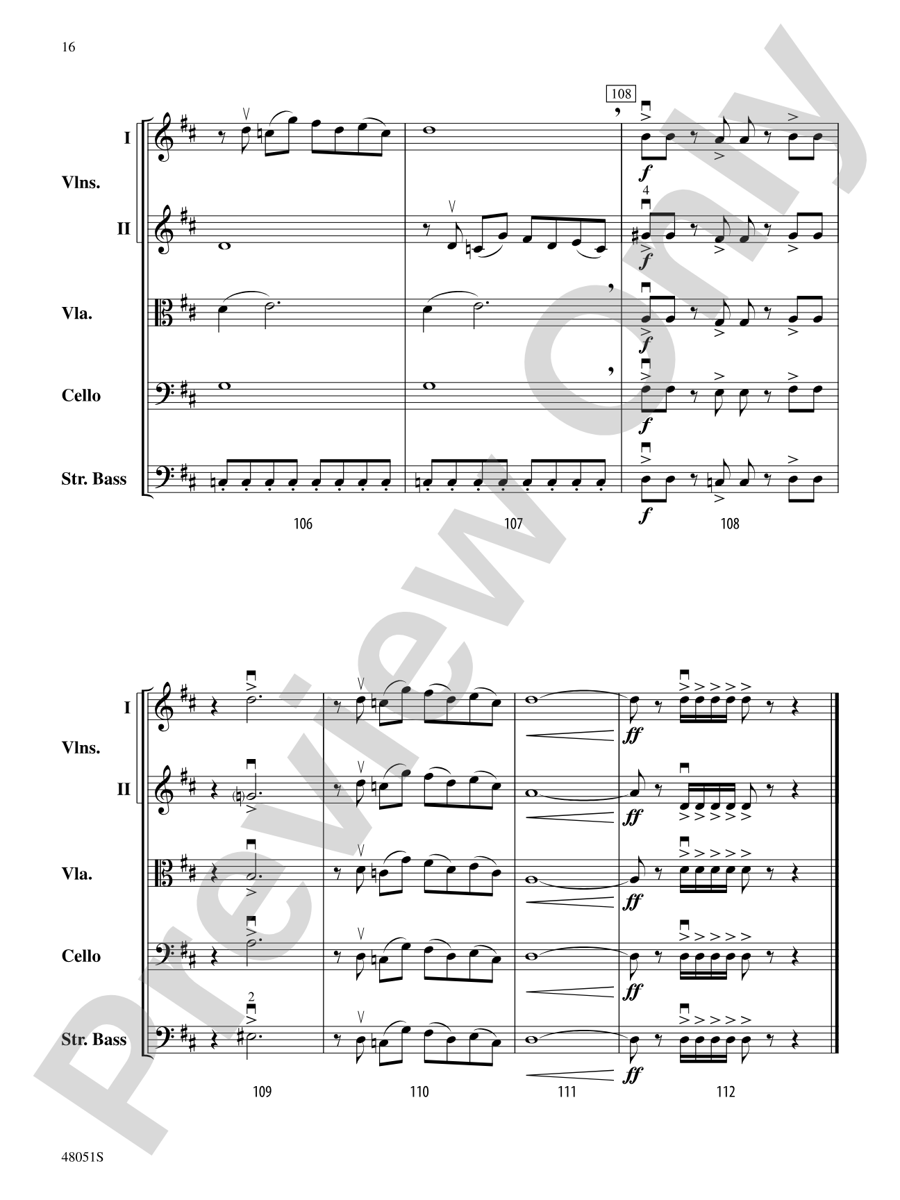Poe: Tales of the Macabre: String Orchestra Conductor Score & Parts