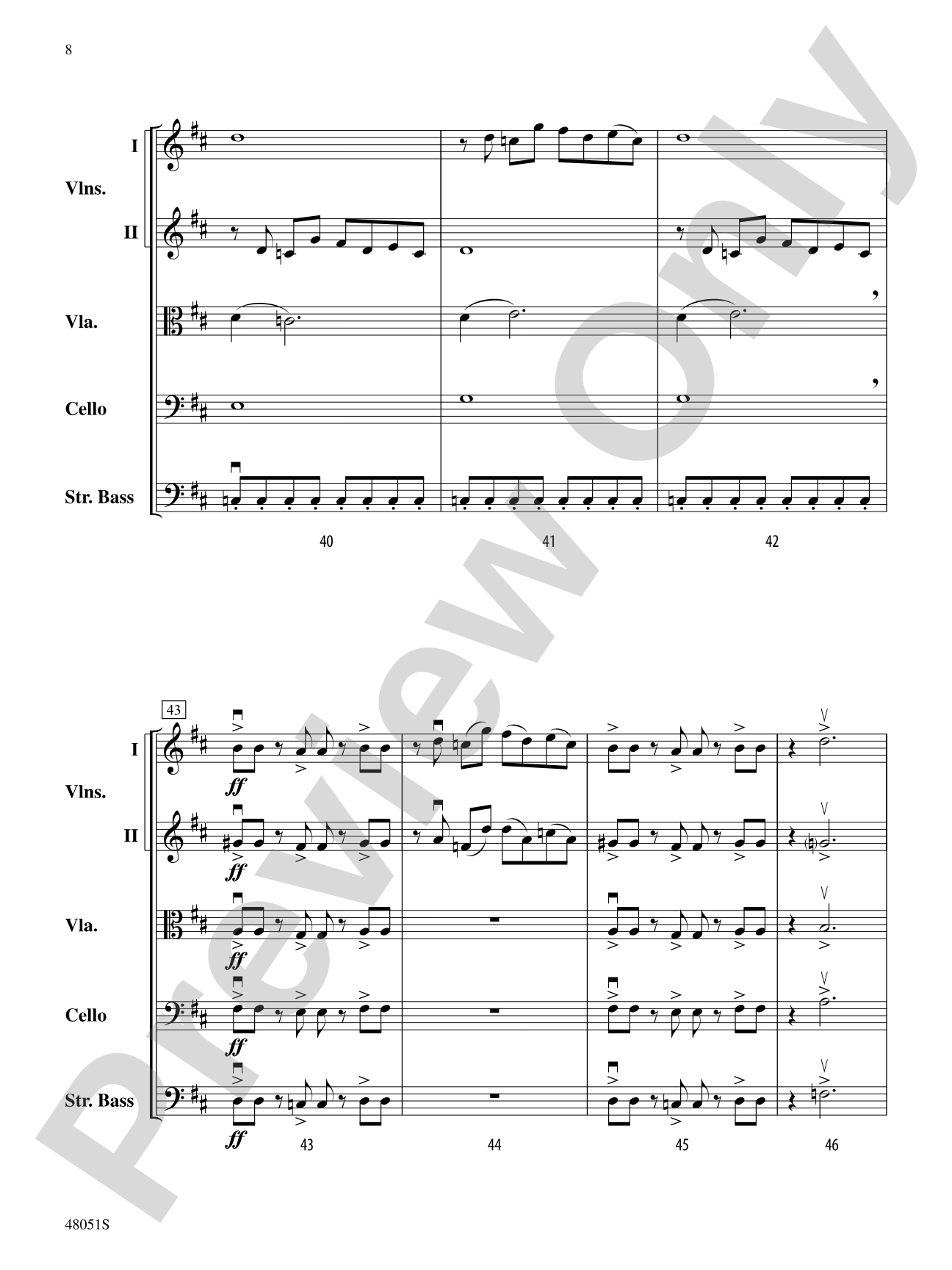 Poe: Tales of the Macabre: String Orchestra Conductor Score & Parts