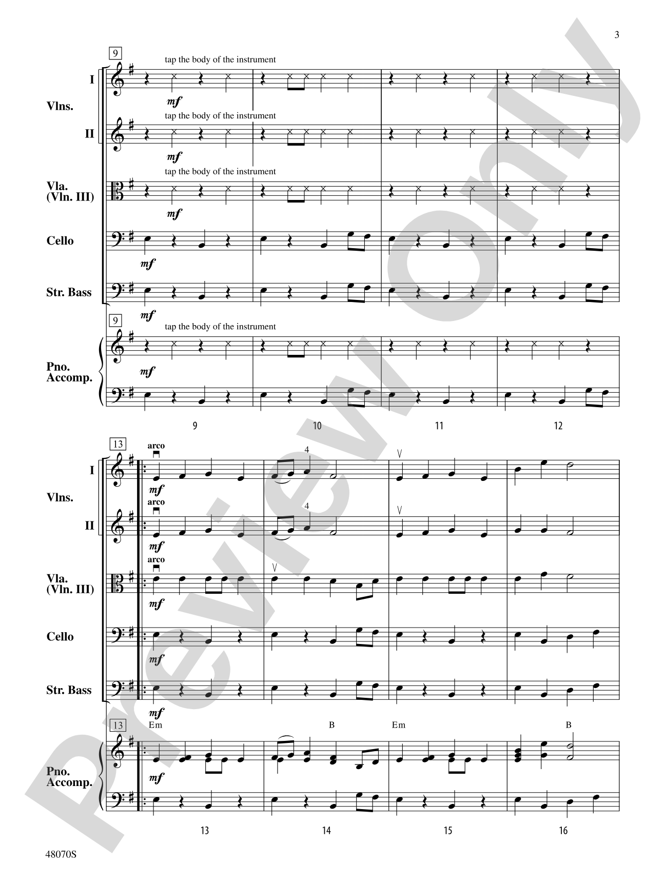 Robot Factory: String Orchestra Conductor Score & Parts