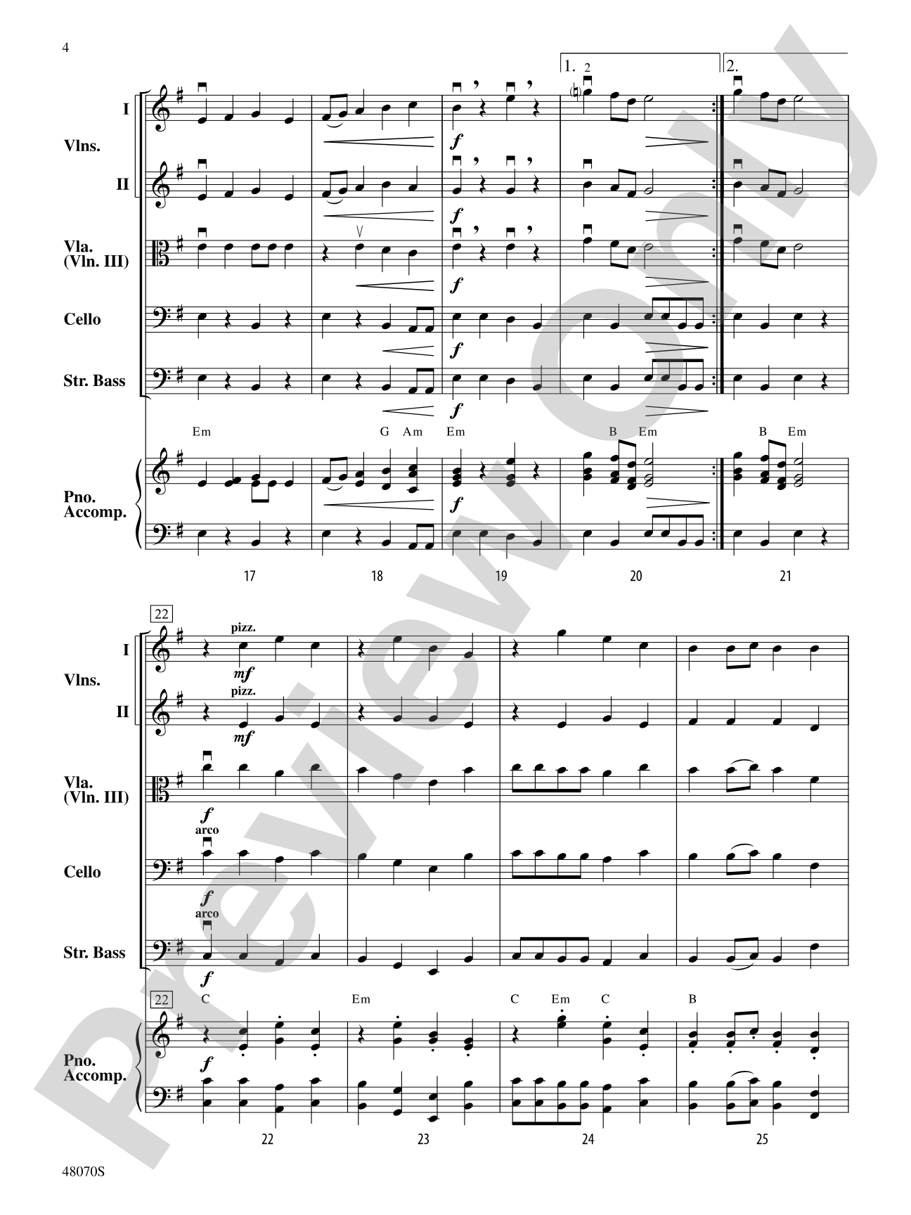 Robot Factory: String Orchestra Conductor Score & Parts