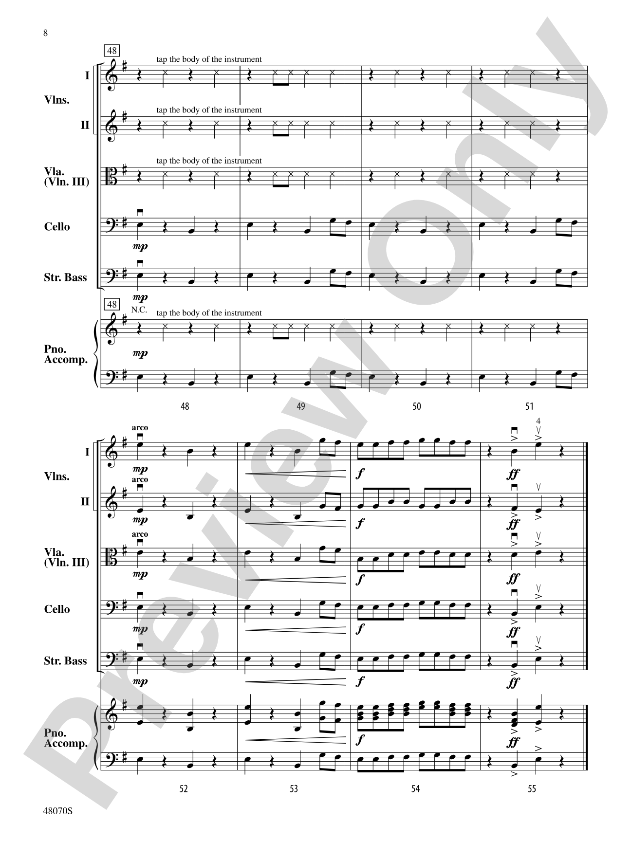 Robot Factory: String Orchestra Conductor Score & Parts