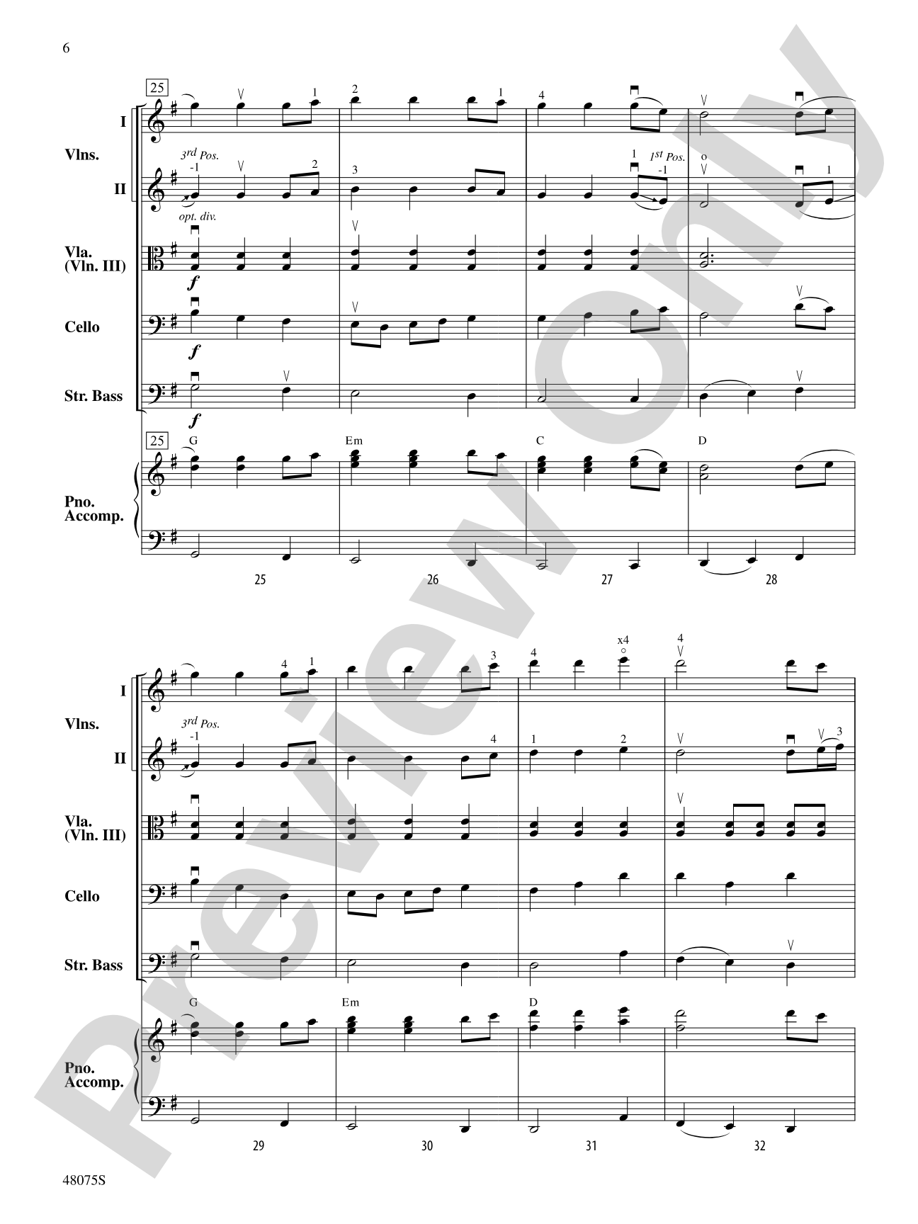 Shifting Sands: String Orchestra Conductor Score & Parts