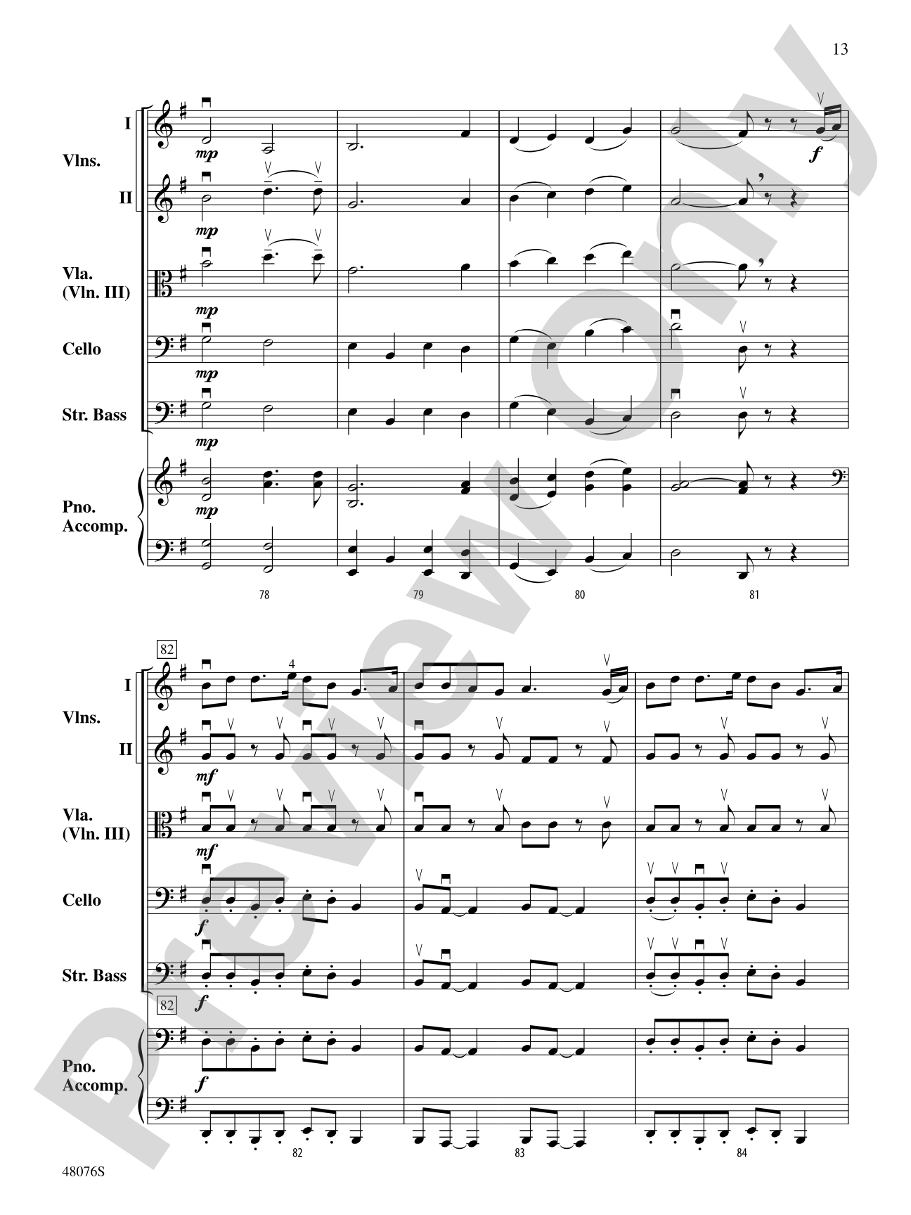 A Musical Passport: String Orchestra Conductor Score & Parts