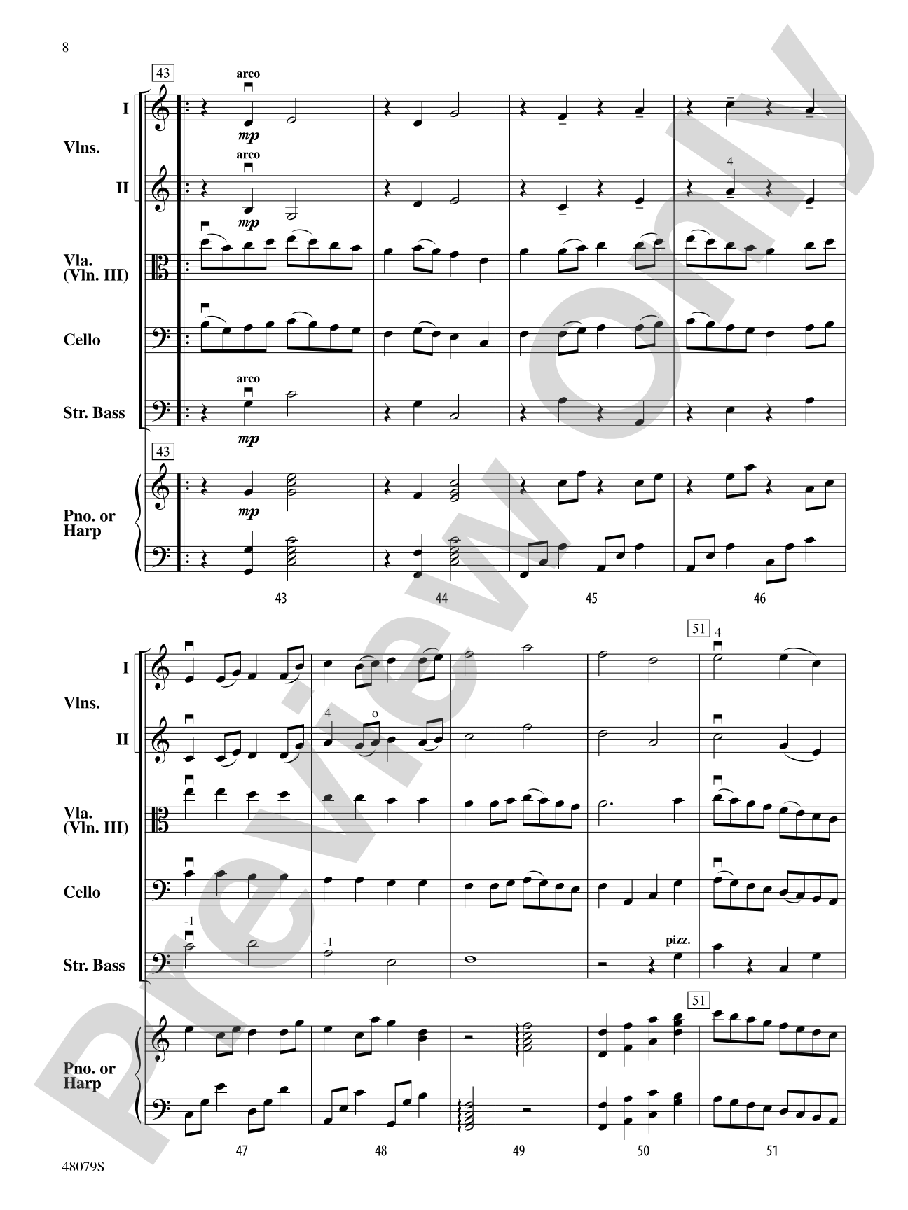 O'Carolan's Draught: String Orchestra Conductor Score & Parts