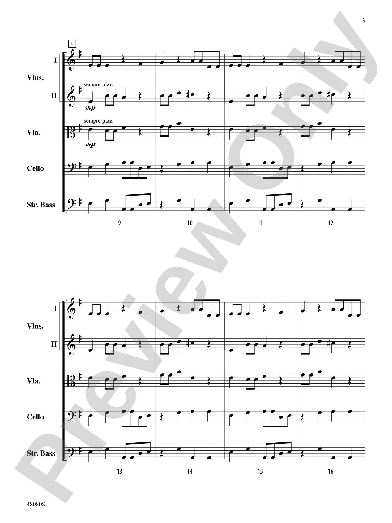 Gamelan Groove: String Orchestra Conductor Score & Parts