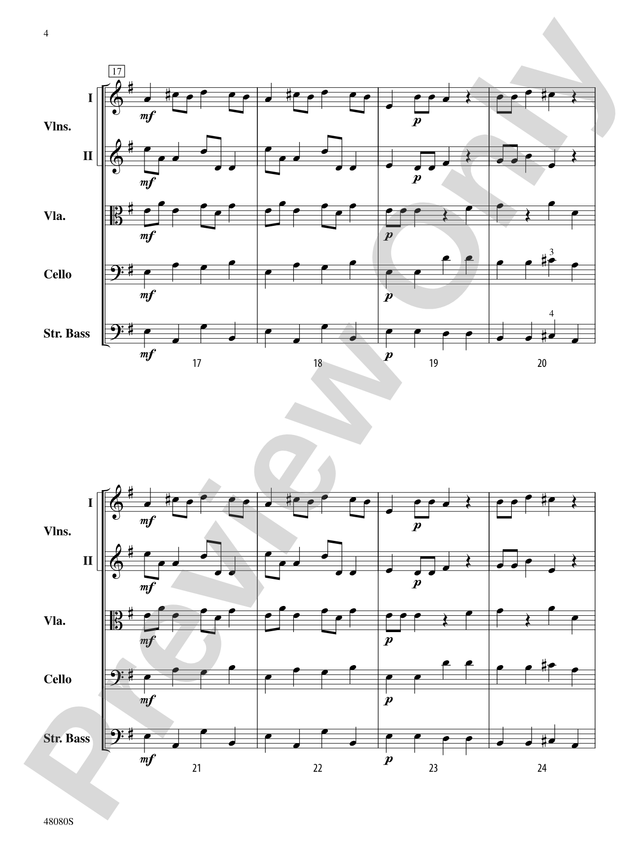 Gamelan Groove: String Orchestra Conductor Score & Parts