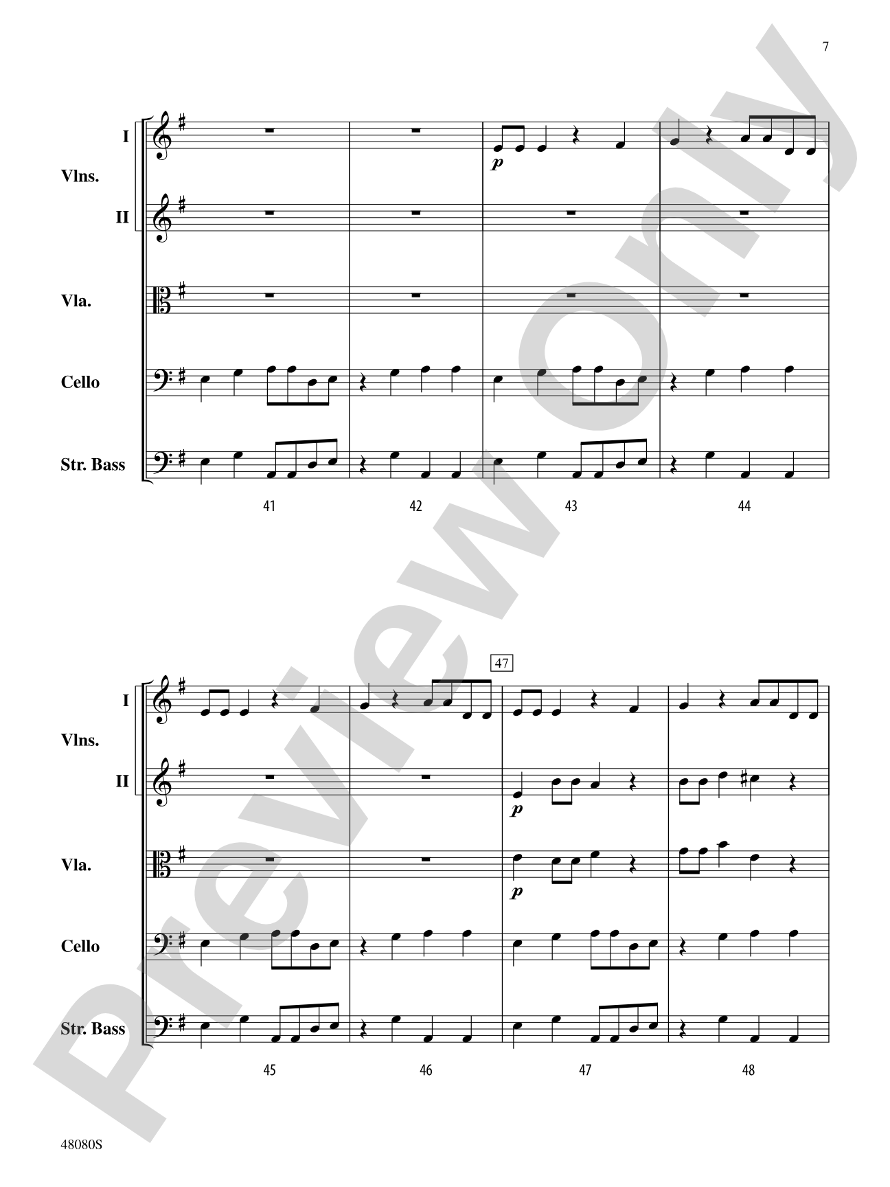Gamelan Groove: String Orchestra Conductor Score & Parts