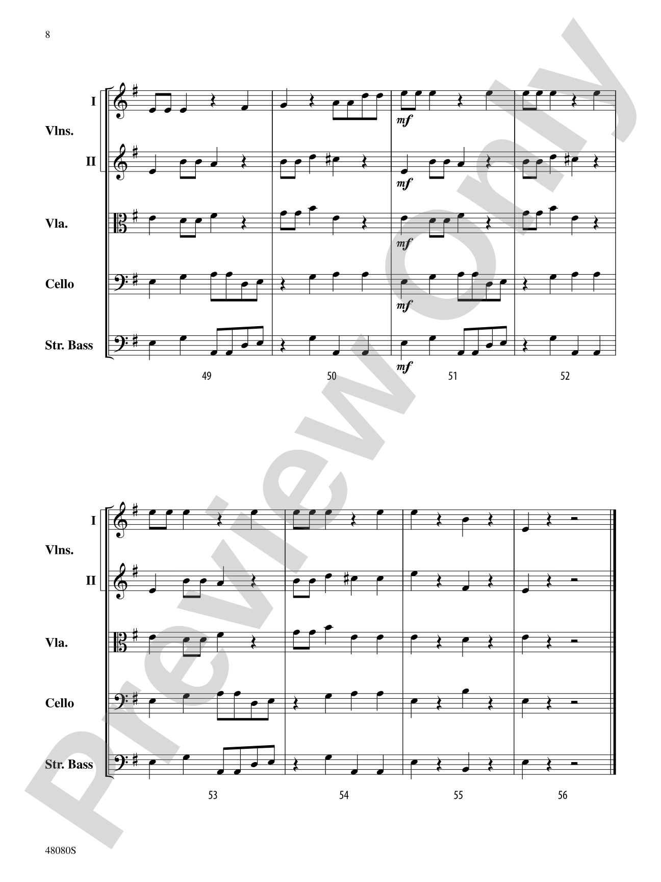 Gamelan Groove: String Orchestra Conductor Score & Parts