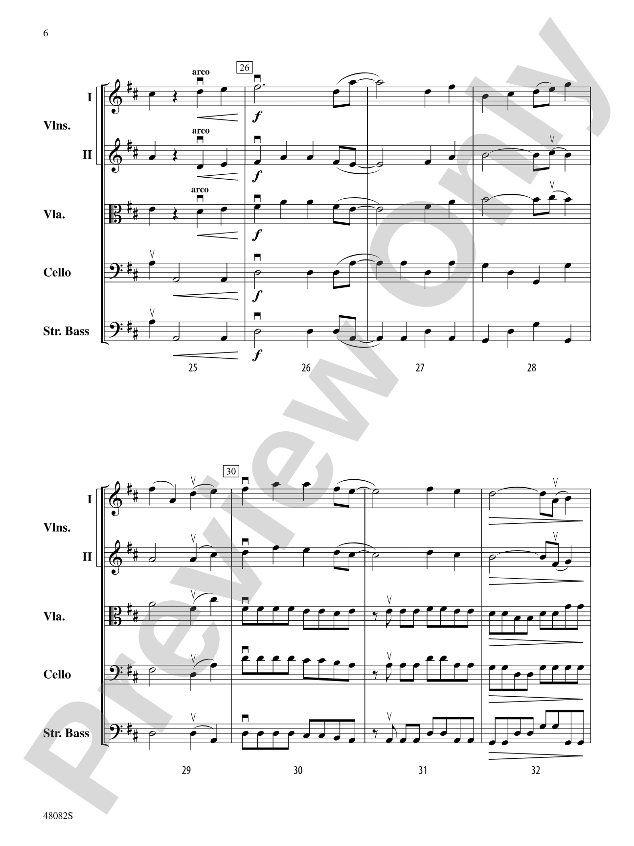 Dolce: String Orchestra Conductor Score & Parts