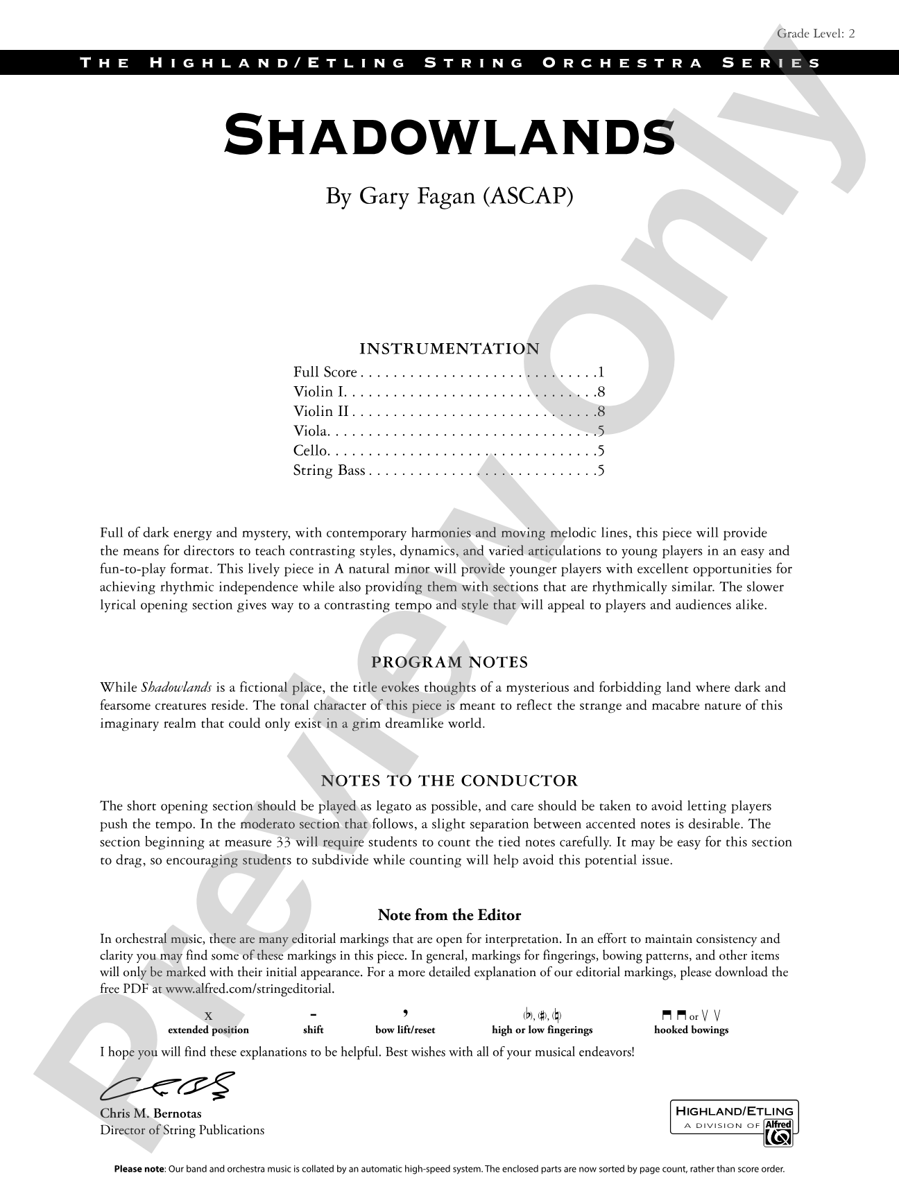 Shadowlands: Score