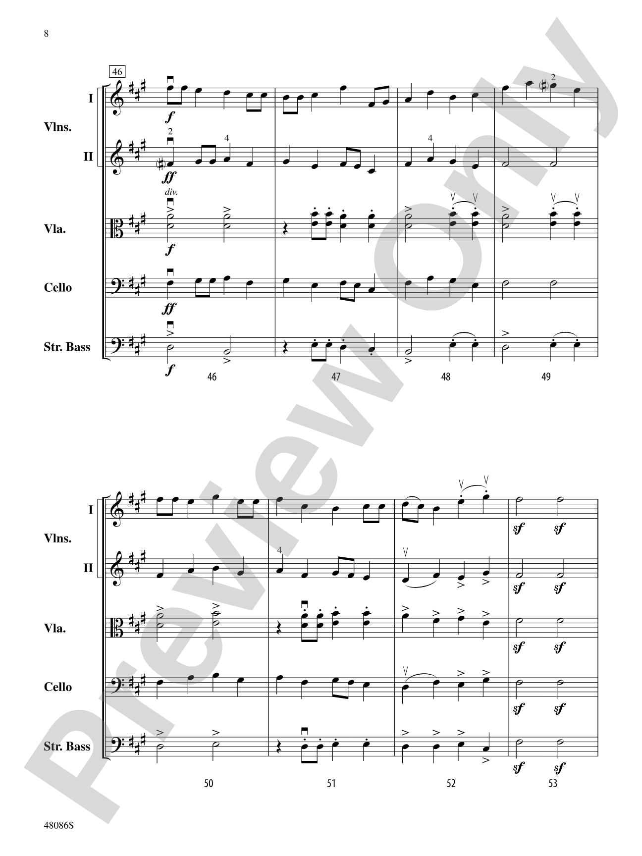 All Hands Hoay!: String Orchestra Conductor Score & Parts