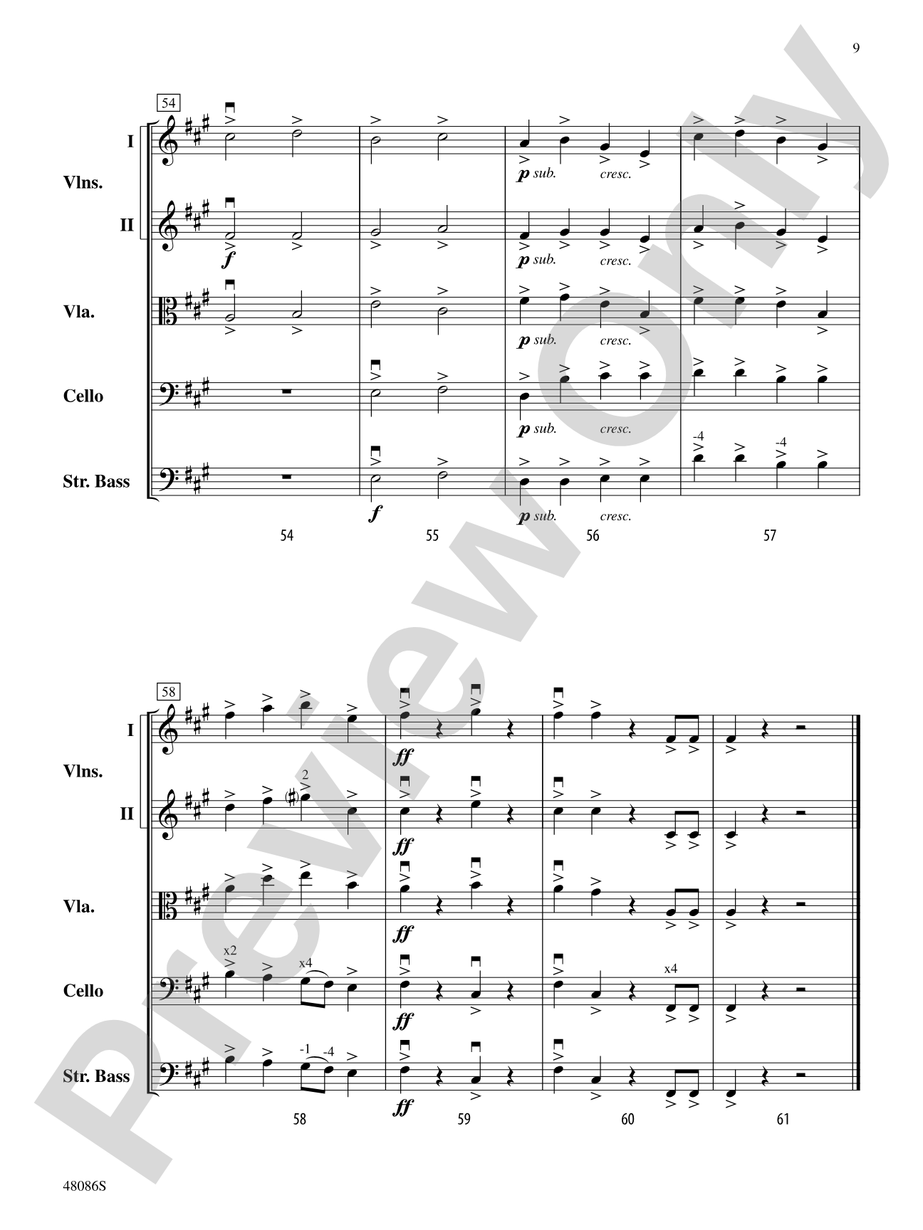 All Hands Hoay!: String Orchestra Conductor Score & Parts