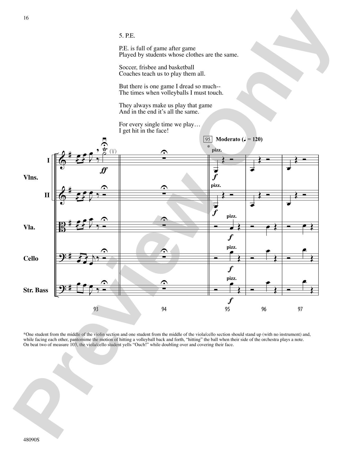 School: String Orchestra Conductor Score & Parts