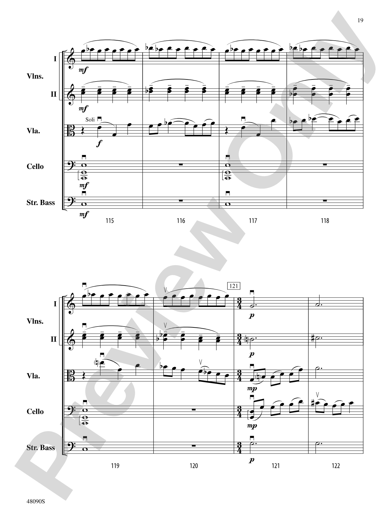 School: String Orchestra Conductor Score & Parts